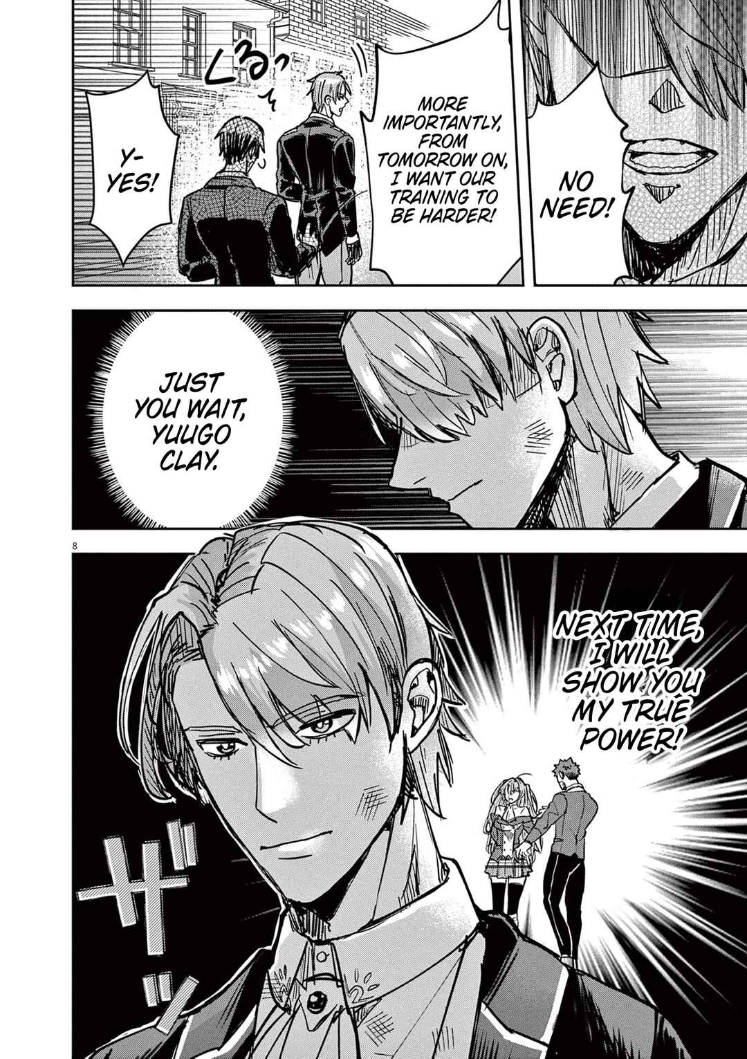 Page 8 Chapter 7 Nichiasa Suki no Otaku ga Akuyaku Seito ni Tenseishita Kekka, Hametsu Flag ga Houkaishiteiku Ken ni Tsuite