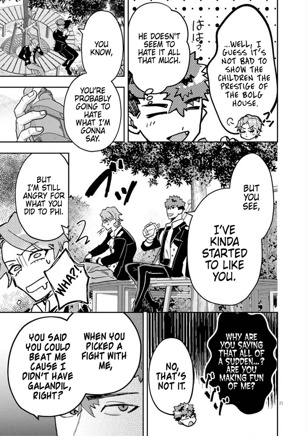 Page 21 Chapter 11 Nichiasa Suki no Otaku ga Akuyaku Seito ni Tenseishita Kekka, Hametsu Flag ga Houkaishiteiku Ken ni Tsuite