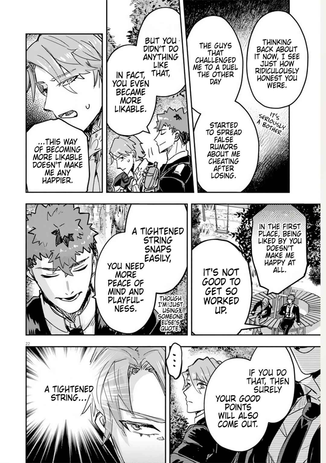 Page 22 Chapter 11 Nichiasa Suki no Otaku ga Akuyaku Seito ni Tenseishita Kekka, Hametsu Flag ga Houkaishiteiku Ken ni Tsuite