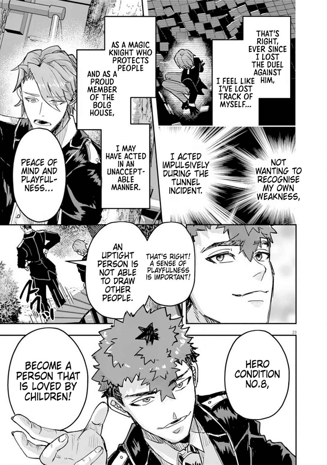 Page 23 Chapter 11 Nichiasa Suki no Otaku ga Akuyaku Seito ni Tenseishita Kekka, Hametsu Flag ga Houkaishiteiku Ken ni Tsuite