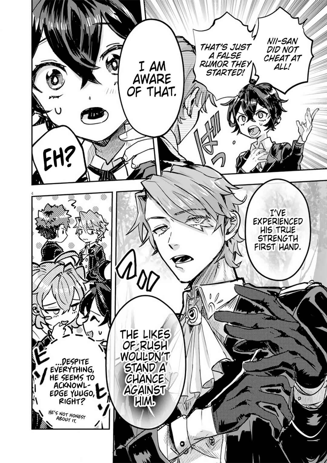 Page 4 Chapter 11 Nichiasa Suki no Otaku ga Akuyaku Seito ni Tenseishita Kekka, Hametsu Flag ga Houkaishiteiku Ken ni Tsuite