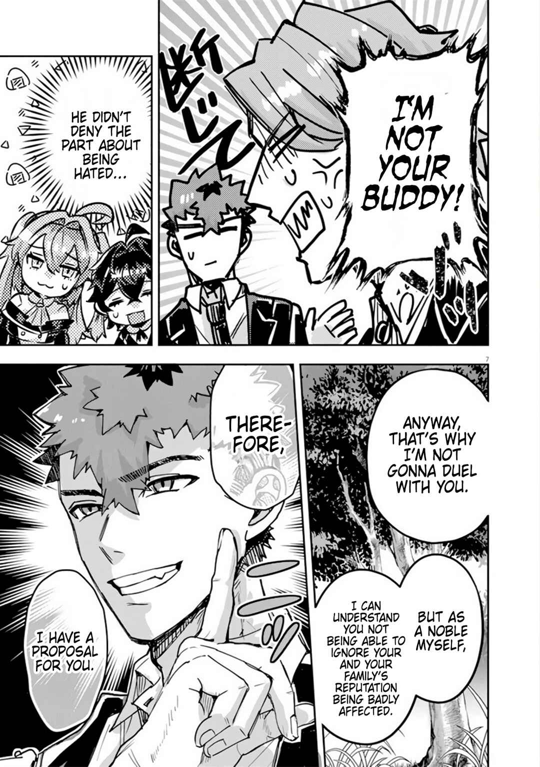 Page 7 Chapter 11 Nichiasa Suki no Otaku ga Akuyaku Seito ni Tenseishita Kekka, Hametsu Flag ga Houkaishiteiku Ken ni Tsuite