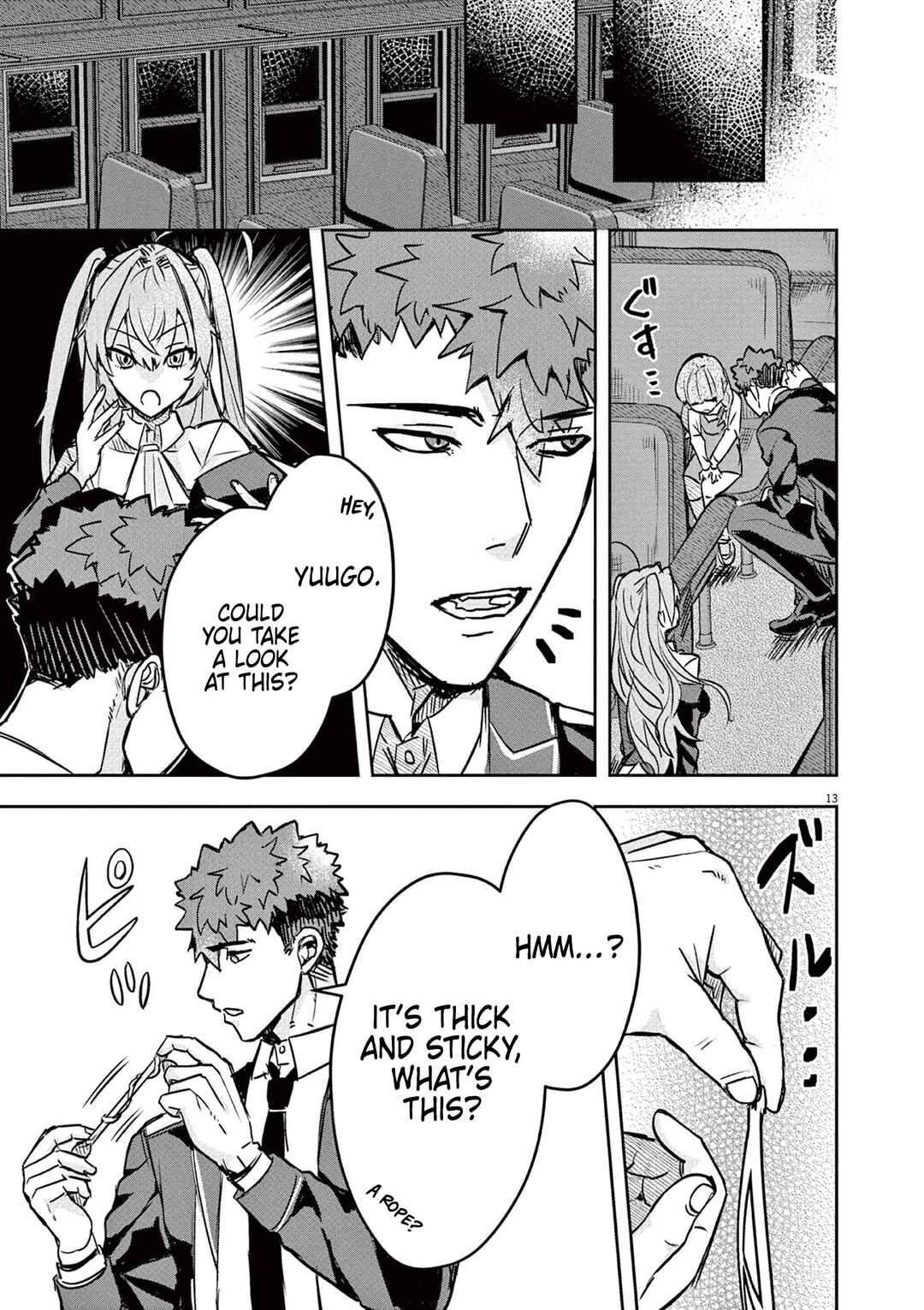 Page 13 Chapter 5 Nichiasa Suki no Otaku ga Akuyaku Seito ni Tenseishita Kekka, Hametsu Flag ga Houkaishiteiku Ken ni Tsuite