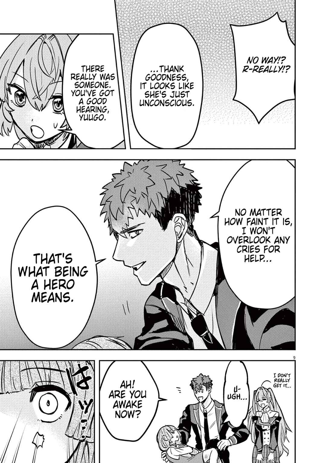 Page 9 Chapter 5 Nichiasa Suki no Otaku ga Akuyaku Seito ni Tenseishita Kekka, Hametsu Flag ga Houkaishiteiku Ken ni Tsuite