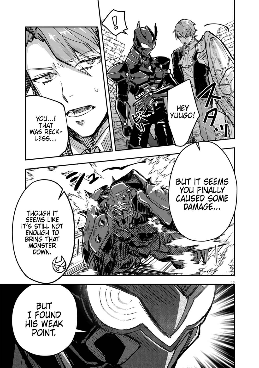 Page 13 Chapter 12 Nichiasa Suki no Otaku ga Akuyaku Seito ni Tenseishita Kekka, Hametsu Flag ga Houkaishiteiku Ken ni Tsuite