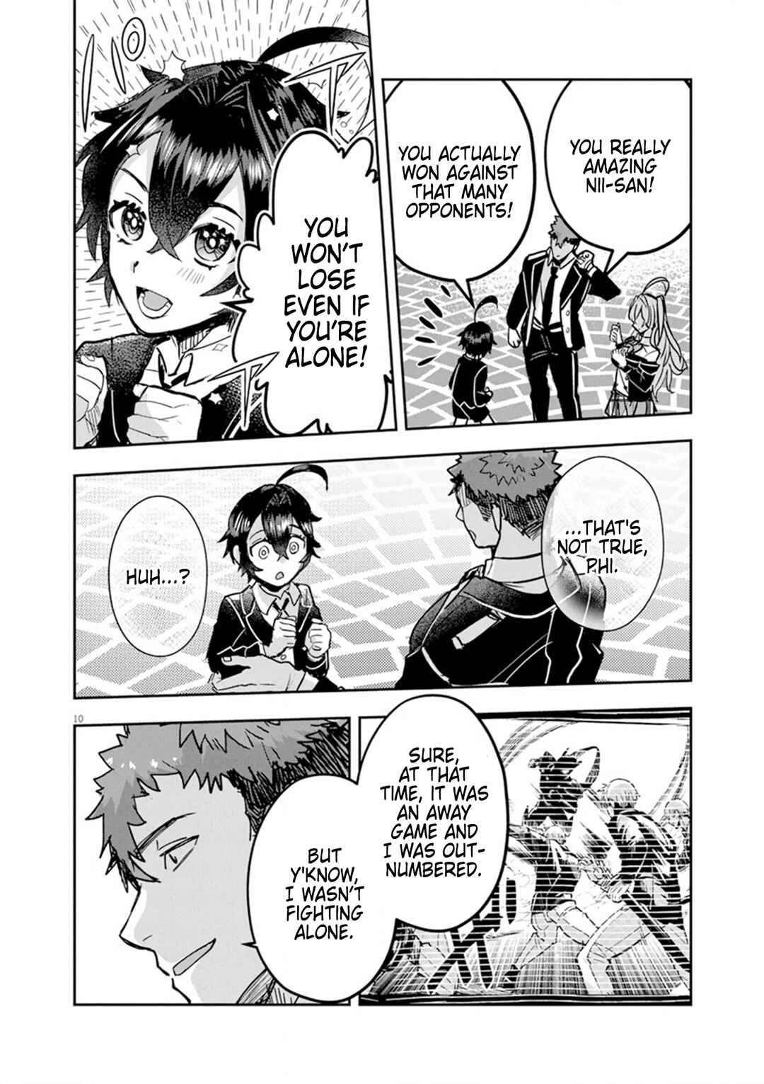 Page 10 Chapter 10 Nichiasa Suki no Otaku ga Akuyaku Seito ni Tenseishita Kekka, Hametsu Flag ga Houkaishiteiku Ken ni Tsuite