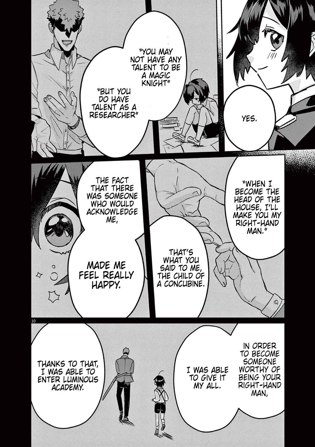 Page 10 Chapter 3 Nichiasa Suki no Otaku ga Akuyaku Seito ni Tenseishita Kekka, Hametsu Flag ga Houkaishiteiku Ken ni Tsuite