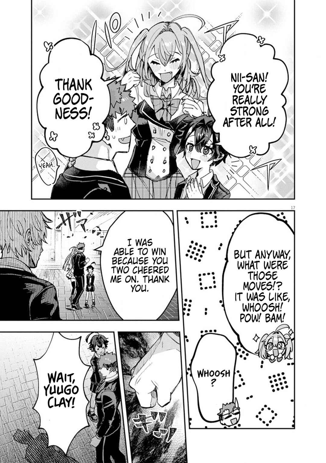 Page 17 Chapter 9 Nichiasa Suki no Otaku ga Akuyaku Seito ni Tenseishita Kekka, Hametsu Flag ga Houkaishiteiku Ken ni Tsuite