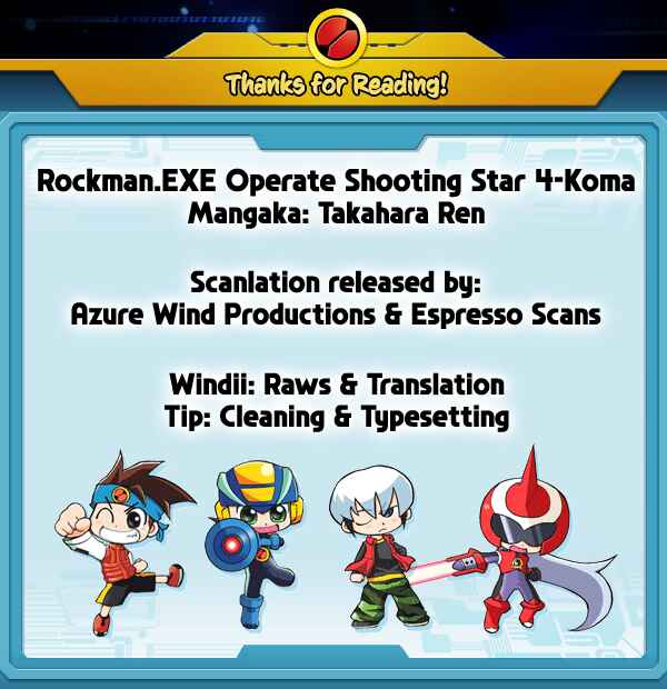 Page 2 Chapter 8 Mega Man Battle Network Operate Shooting Star 4Koma Manga