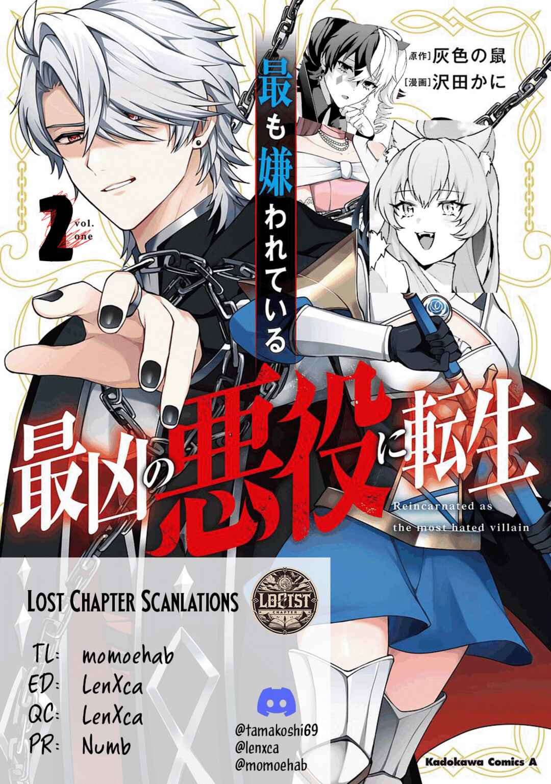 Page 1 Chapter 8 Motto mo Kirawareteiru Saikyou no Akuyaku ni Tensei