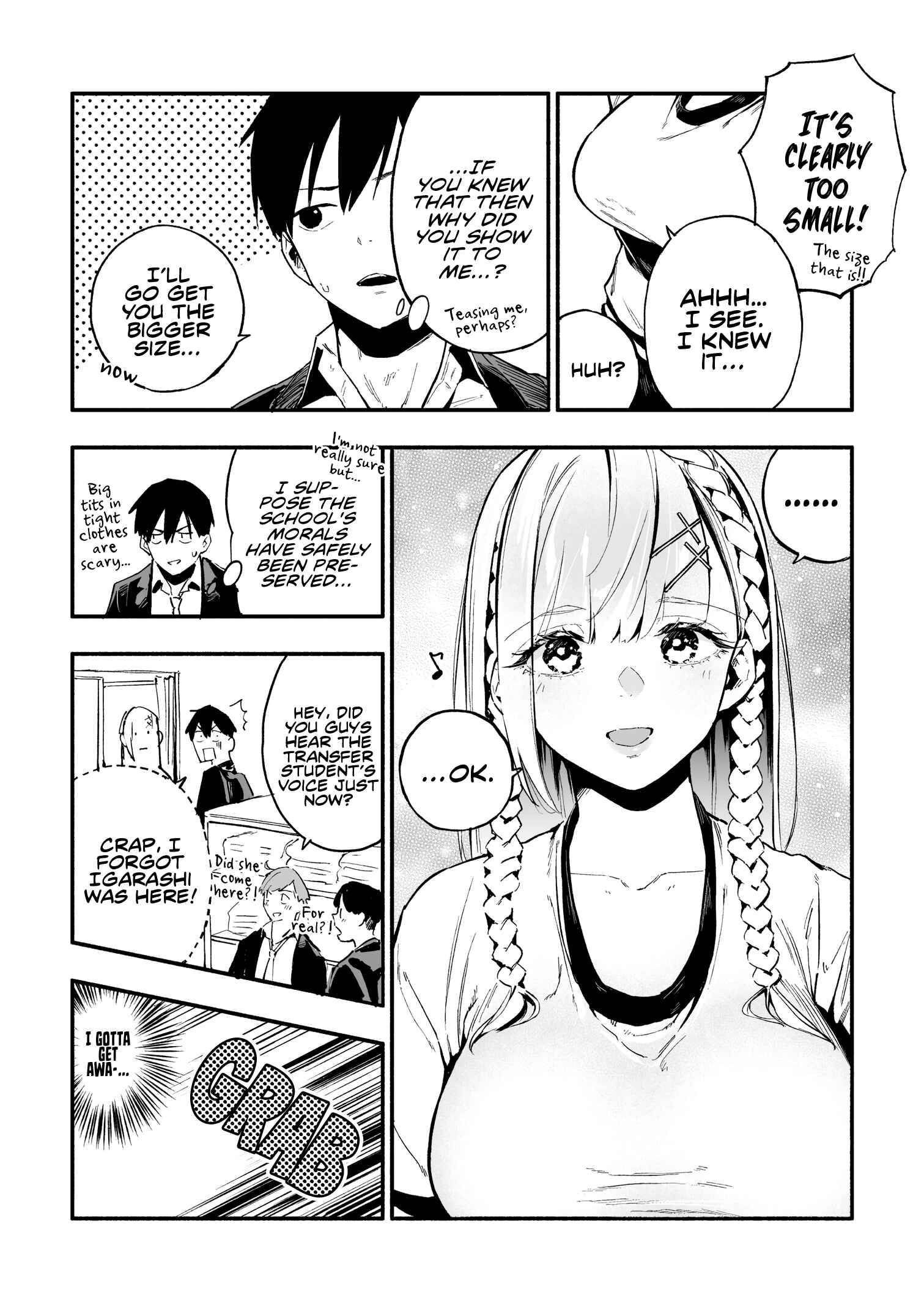 Page 3 Chapter 4 The Angelic Transfer Student and Mastophobia-kun