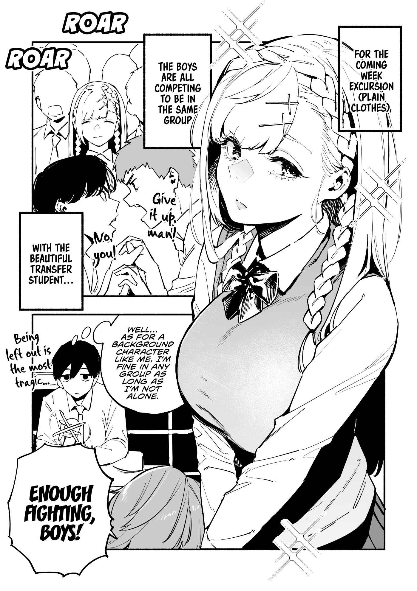 Page 1 Chapter 9 The Angelic Transfer Student and Mastophobia-kun