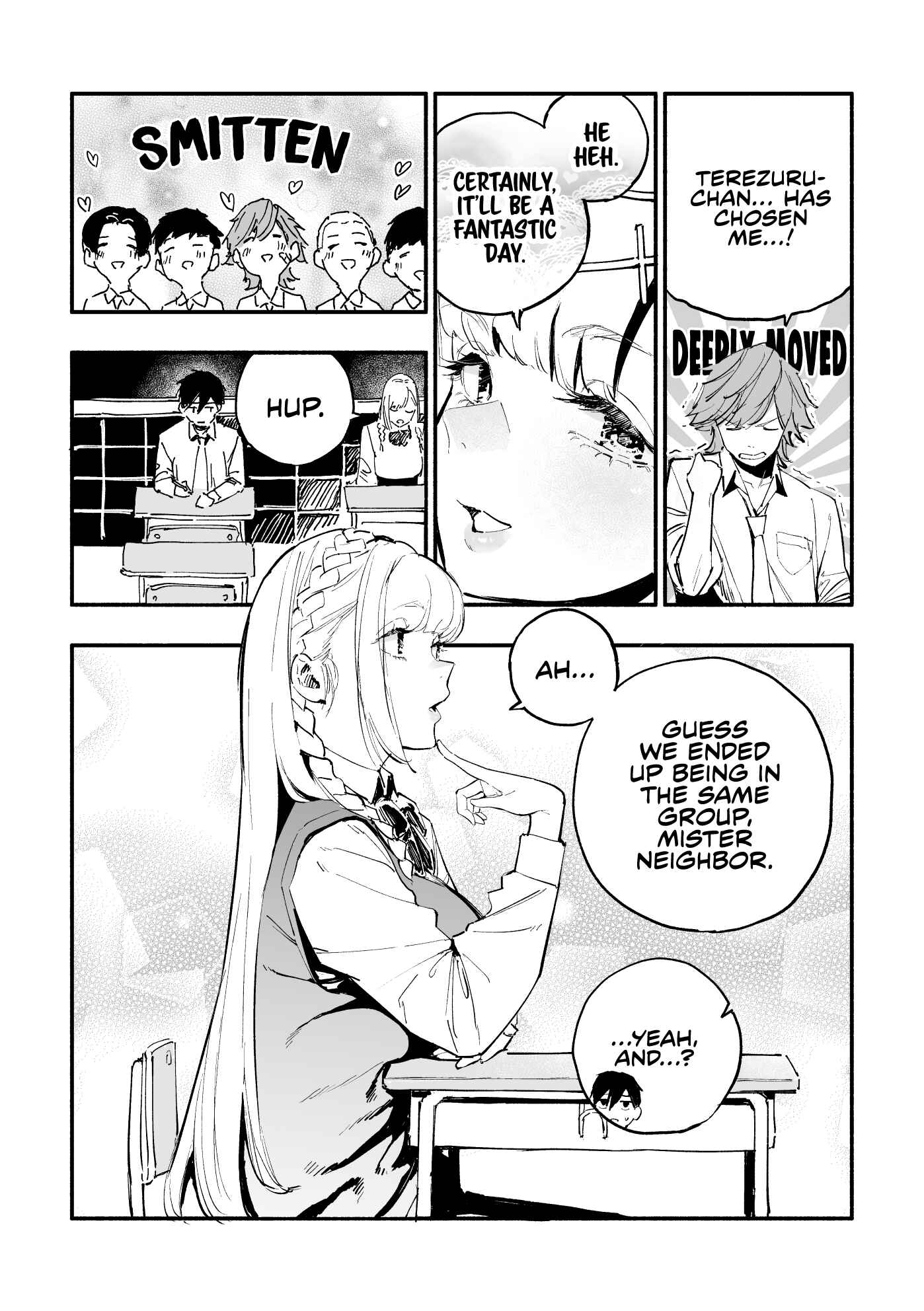 Page 3 Chapter 9 The Angelic Transfer Student and Mastophobia-kun