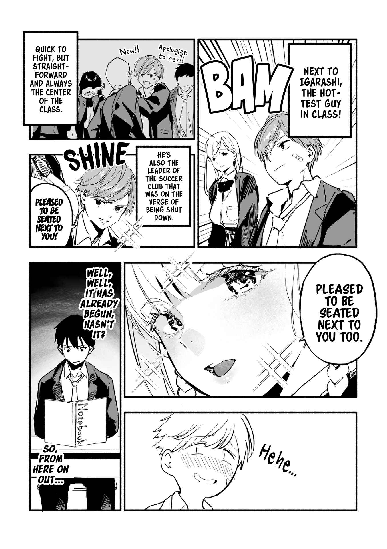 Page 2 Chapter 2 The Angelic Transfer Student and Mastophobia-kun