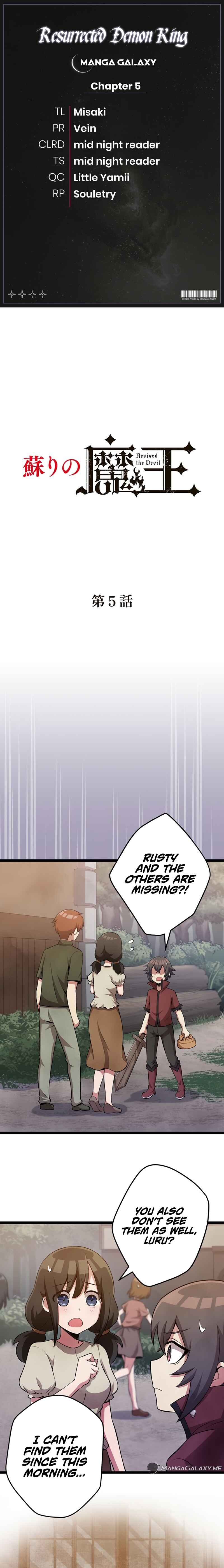 Page 1 Chapter 5 Resurrected Demon King