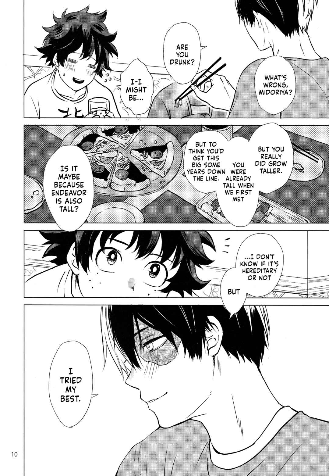 Page 10 Chapter Unknown_30da My Hero Academia - 186 * 175  (Doujinshi)