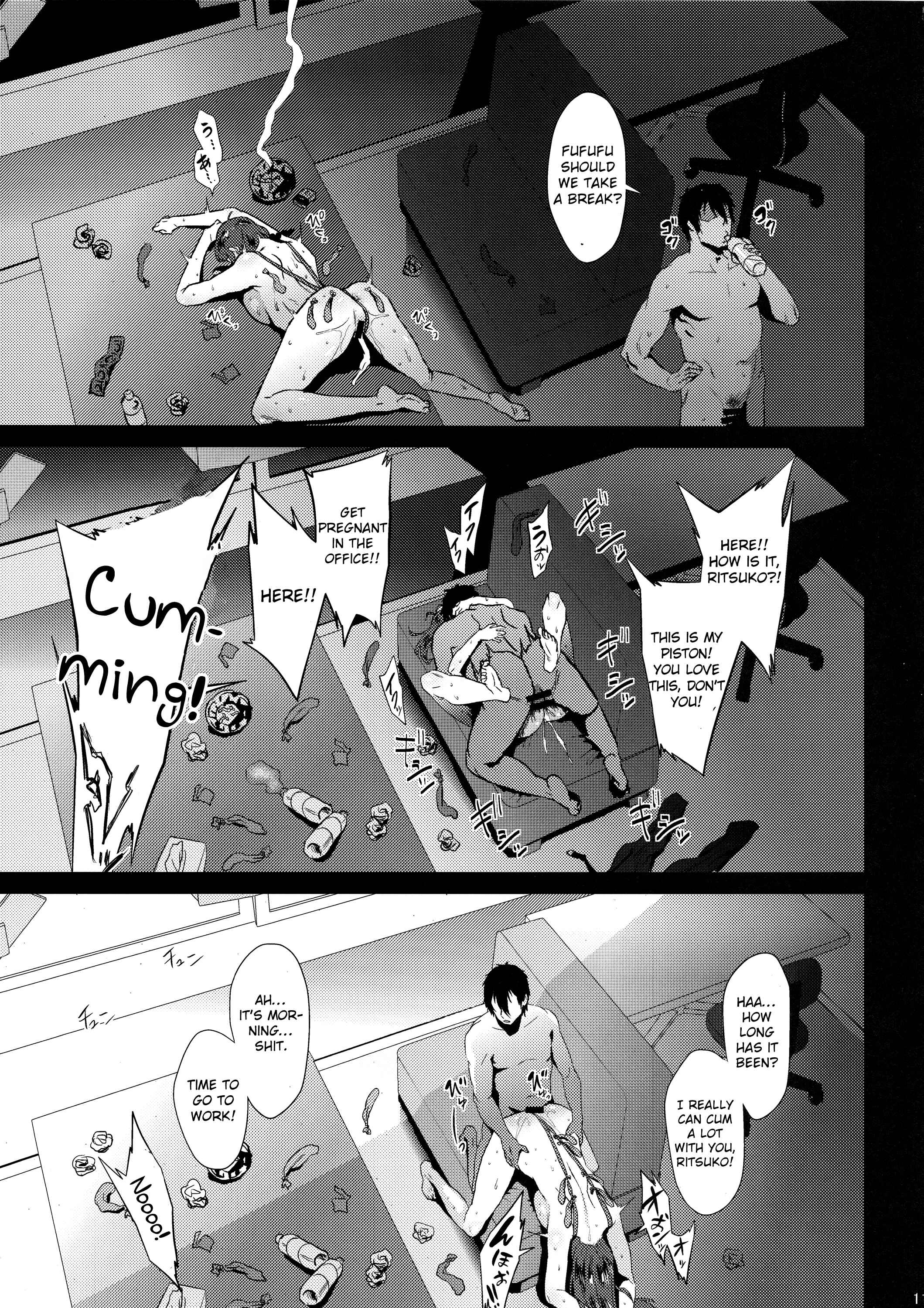 Page 10 Chapter 2 THE iDOLM@STER - Ritsuko wa Kozukuri ga Shitai (Doujinshi)