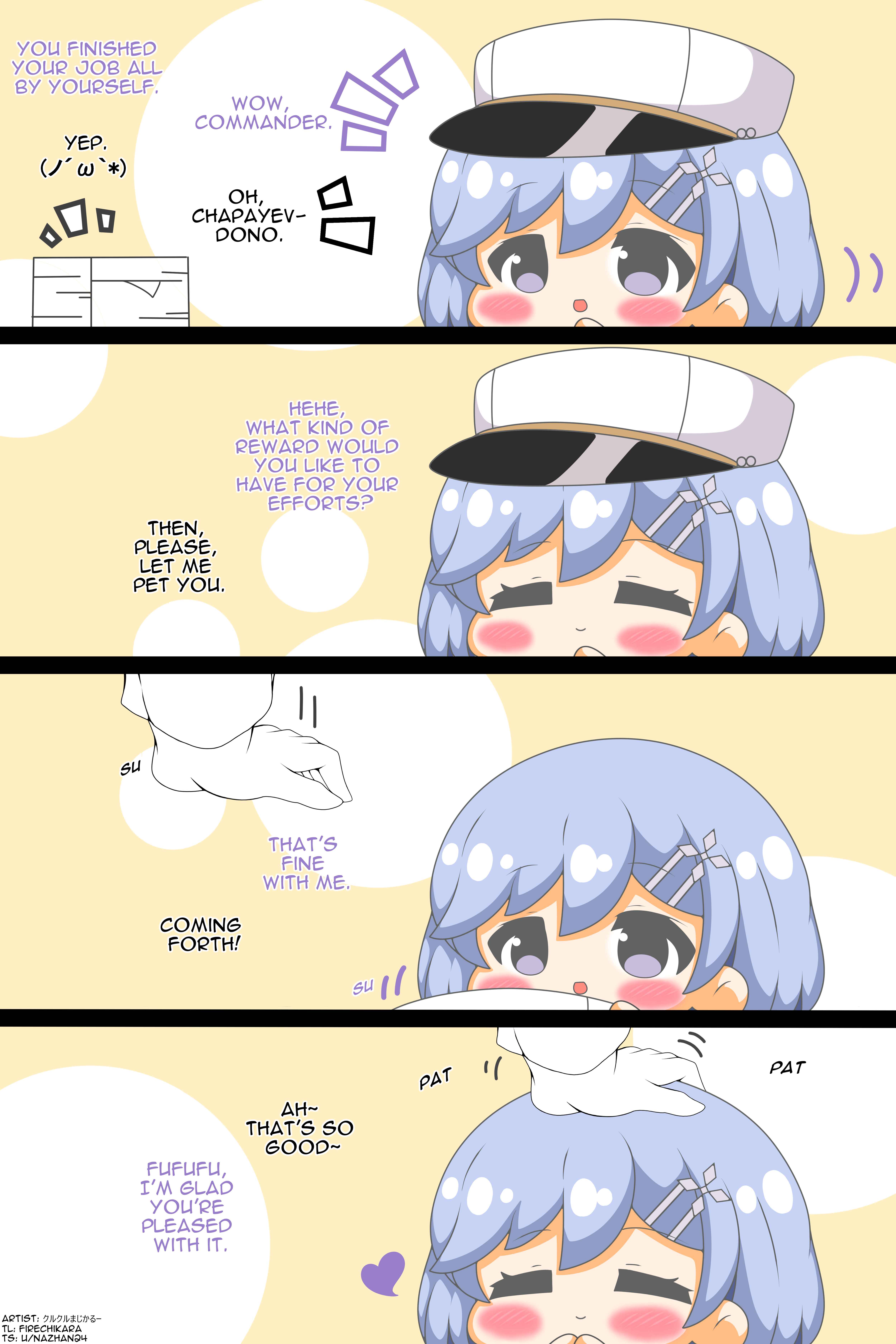 Page 1 Chapter 102 Azur Lane - Headpetting Shipgirls (Doujinshi)