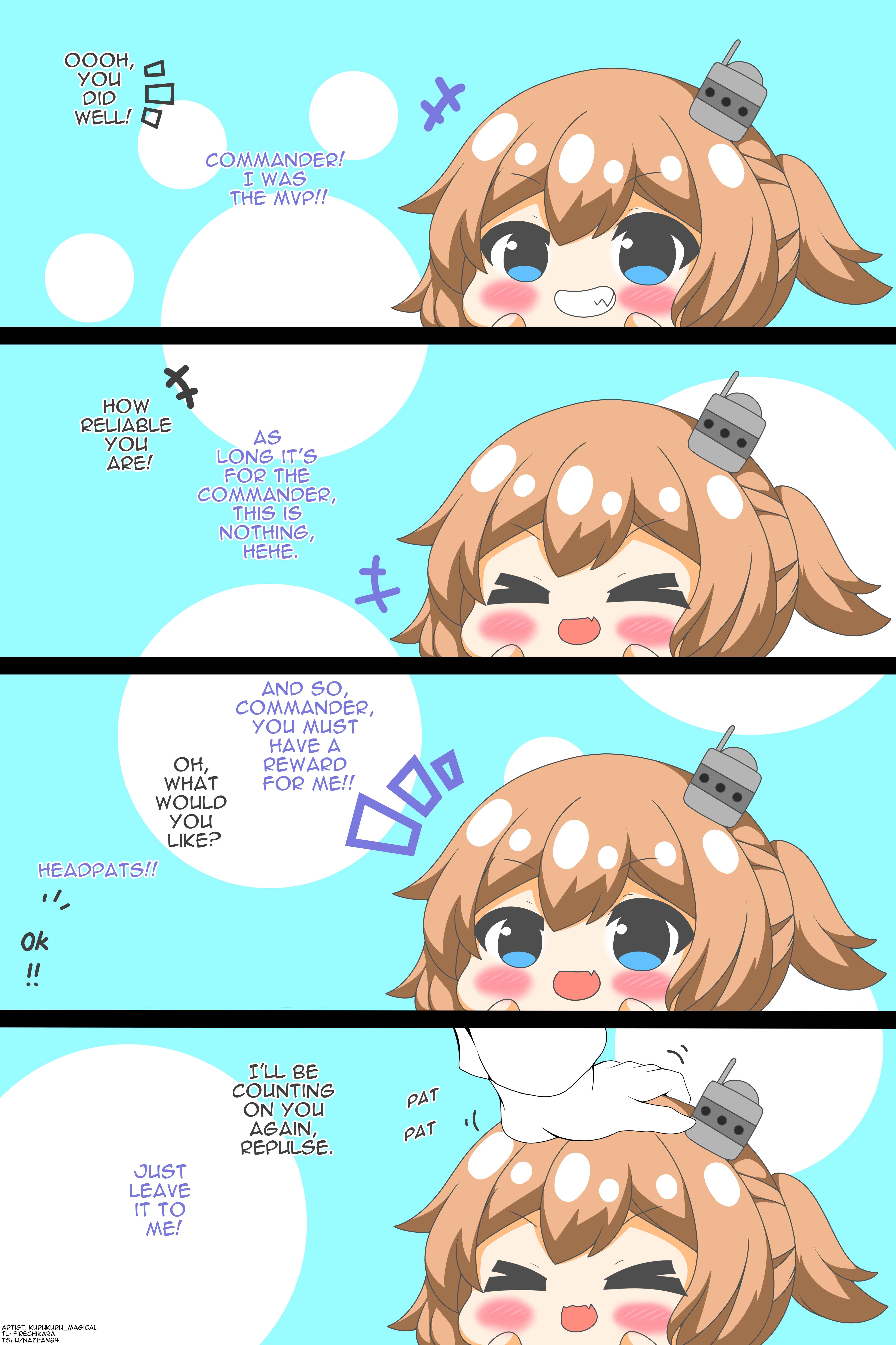 Page 1 Chapter 25 Azur Lane - Headpetting Shipgirls (Doujinshi)