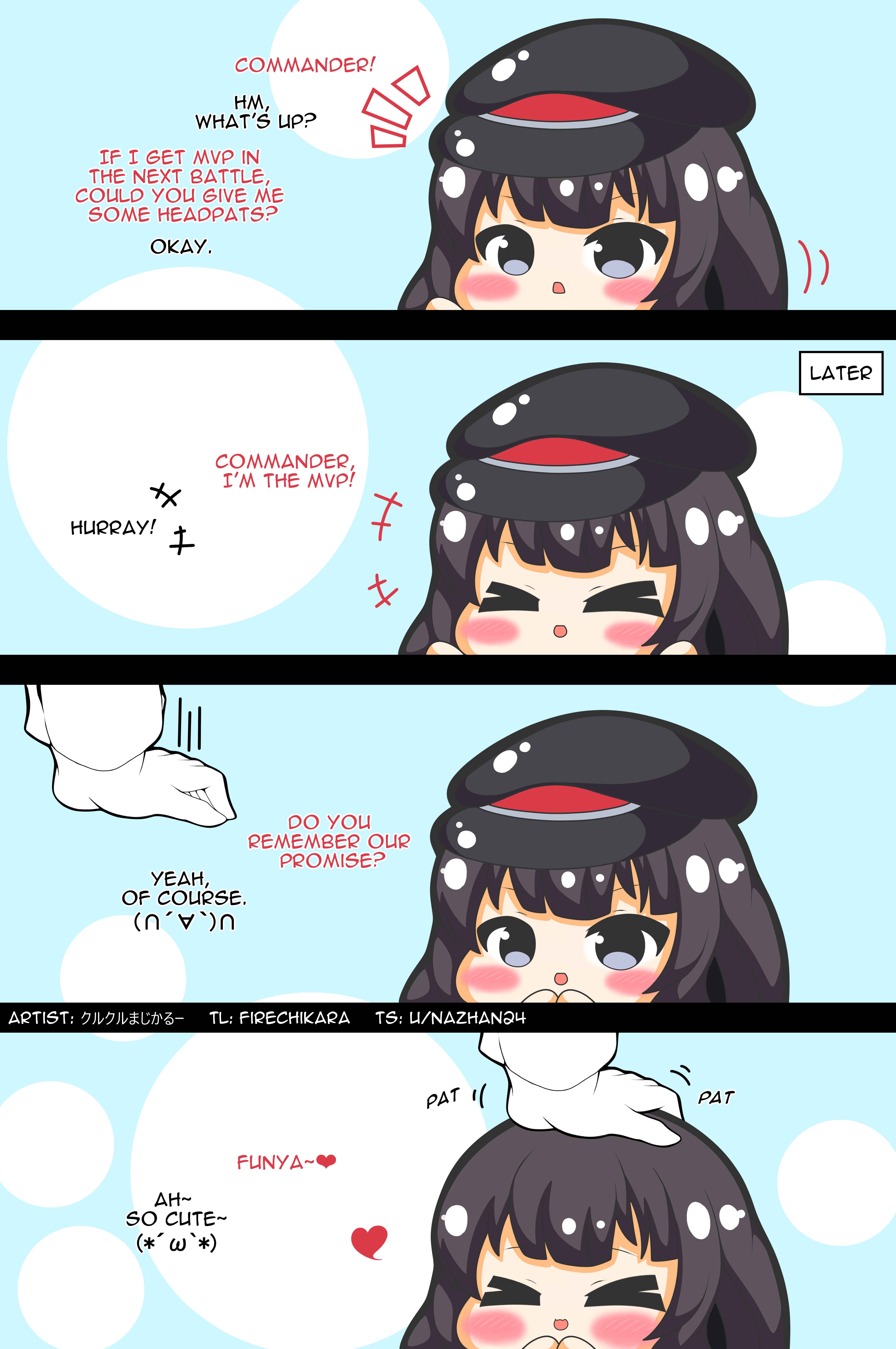 Page 1 Chapter 122 Azur Lane - Headpetting Shipgirls (Doujinshi)