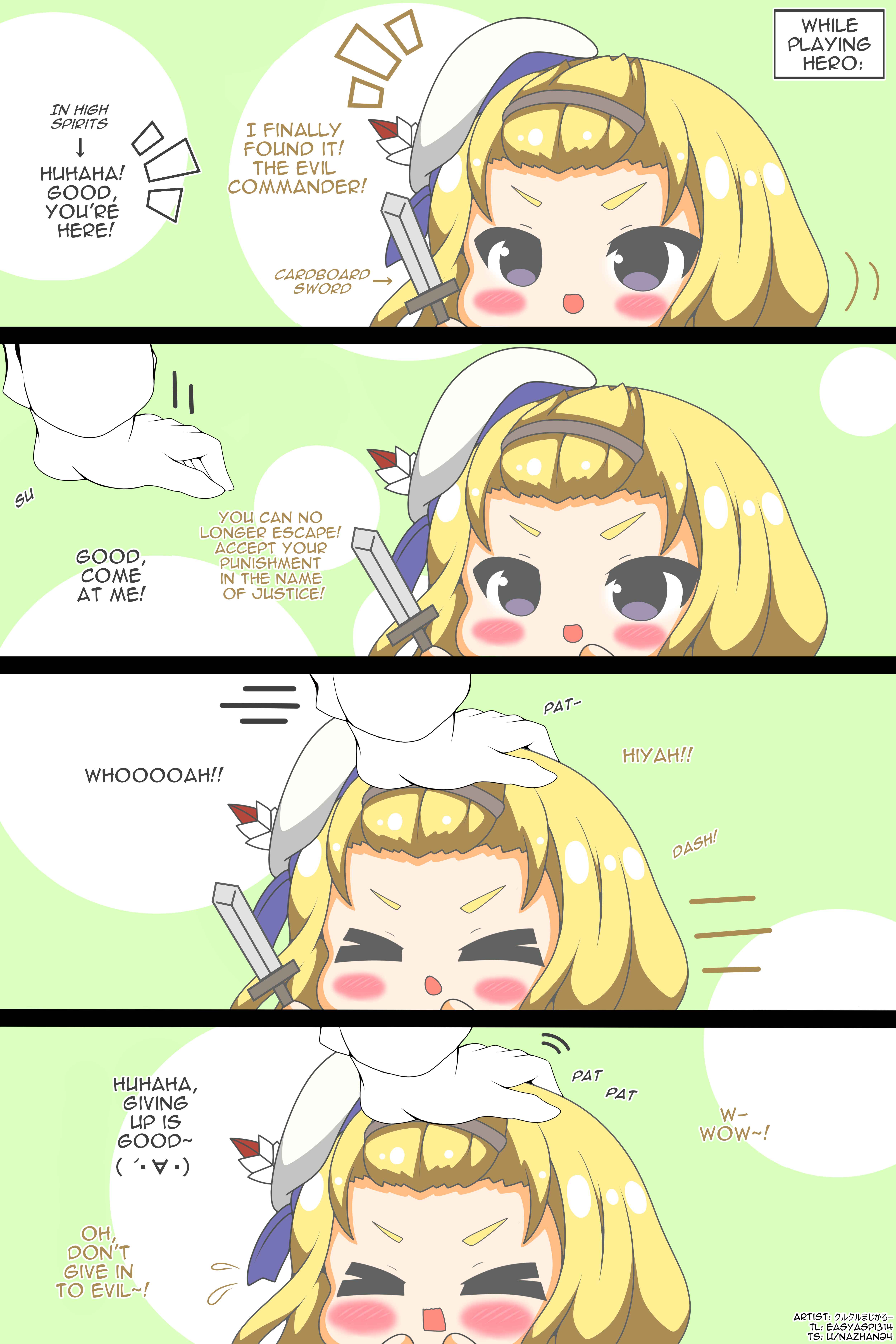 Page 1 Chapter 90 Azur Lane - Headpetting Shipgirls (Doujinshi)