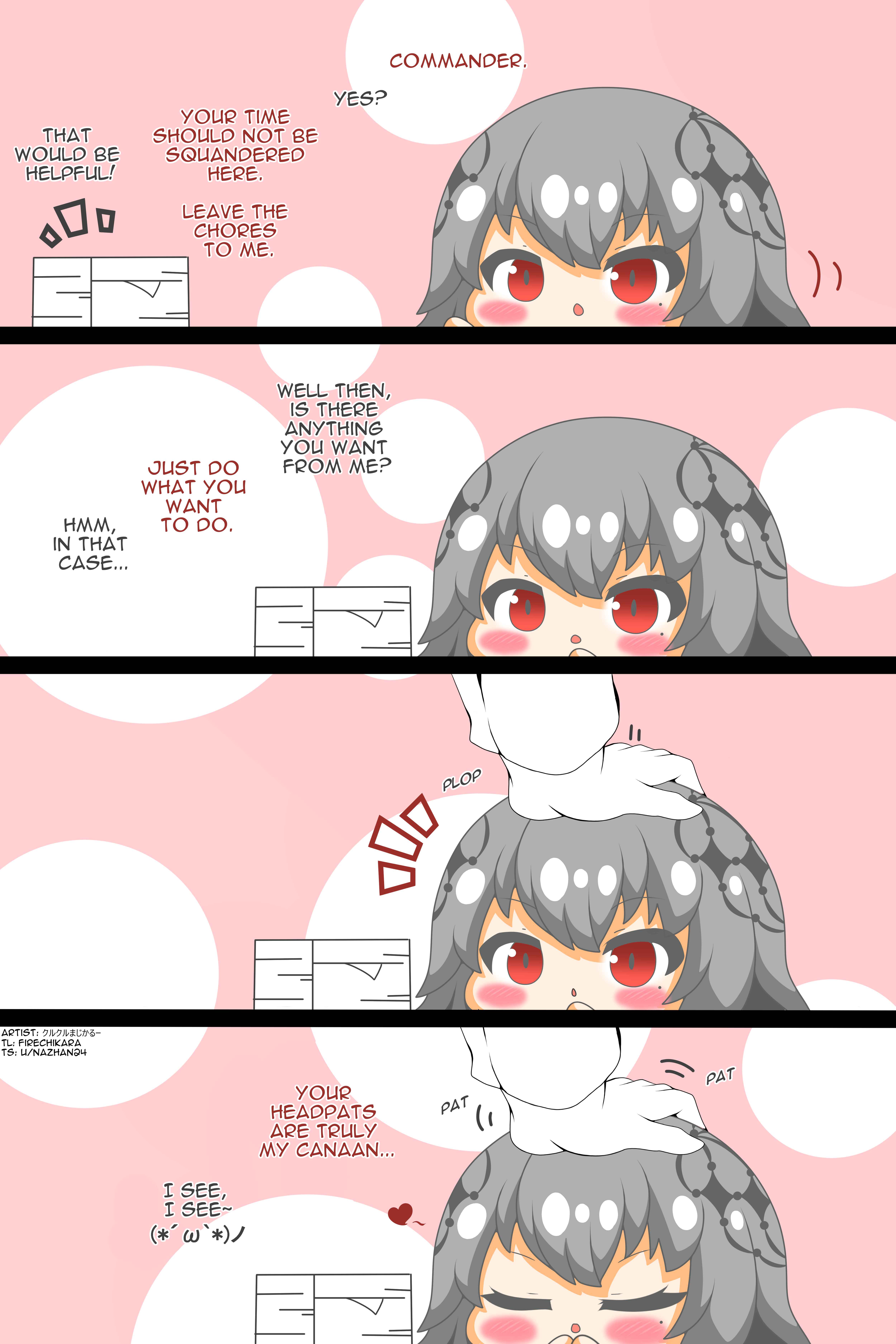 Page 1 Chapter 94 Azur Lane - Headpetting Shipgirls (Doujinshi)