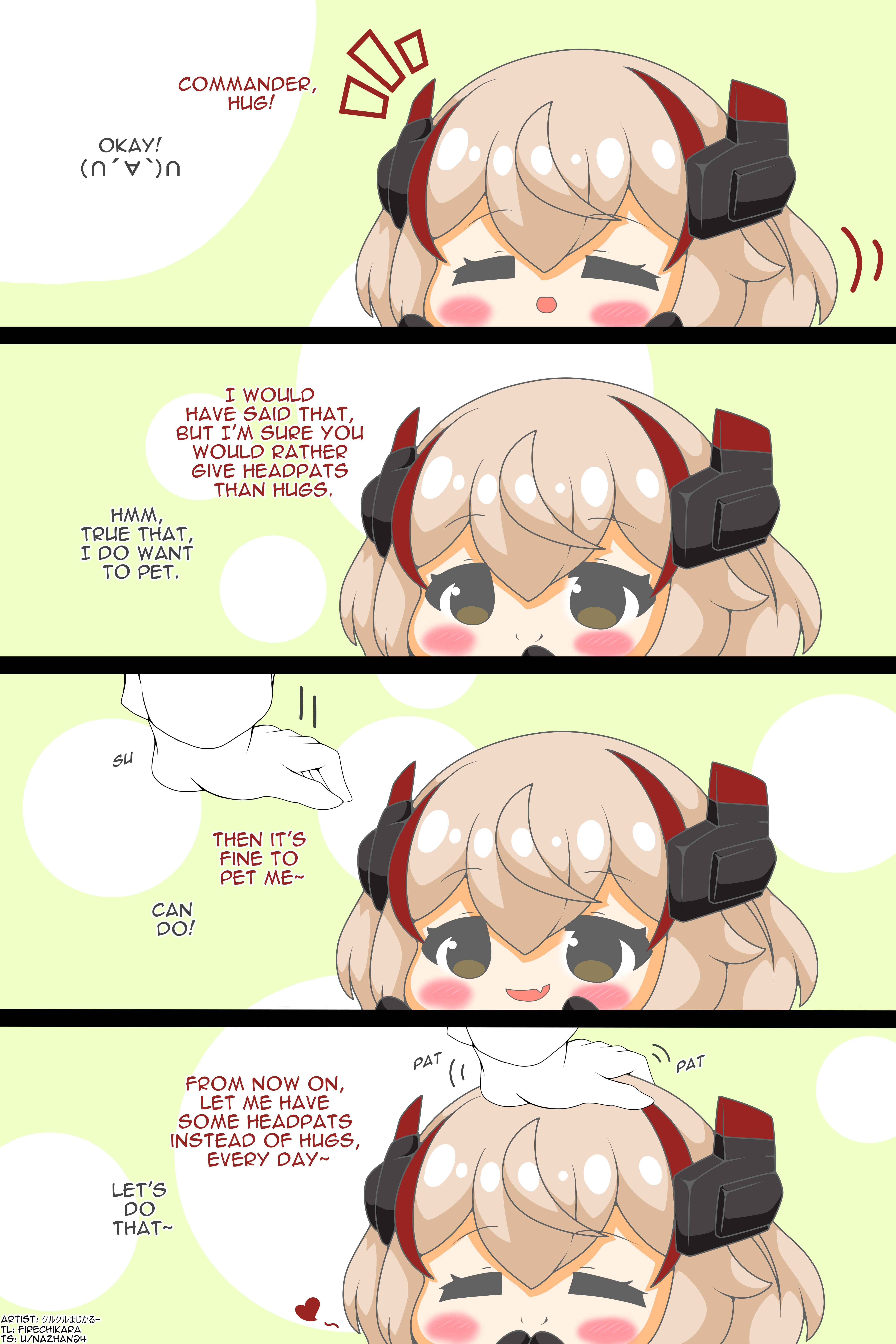 Page 1 Chapter 95 Azur Lane - Headpetting Shipgirls (Doujinshi)