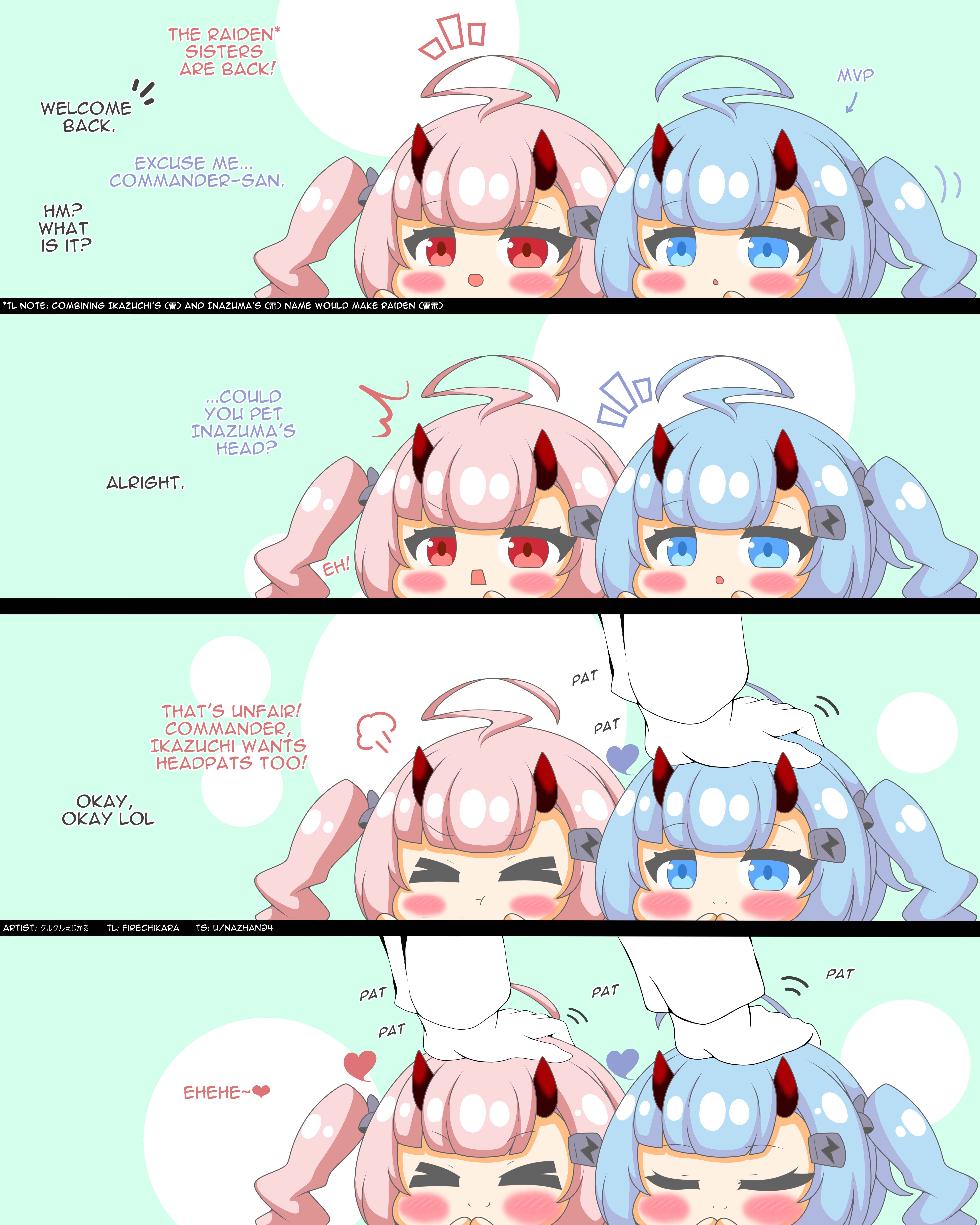 Page 1 Chapter 116 Azur Lane - Headpetting Shipgirls (Doujinshi)