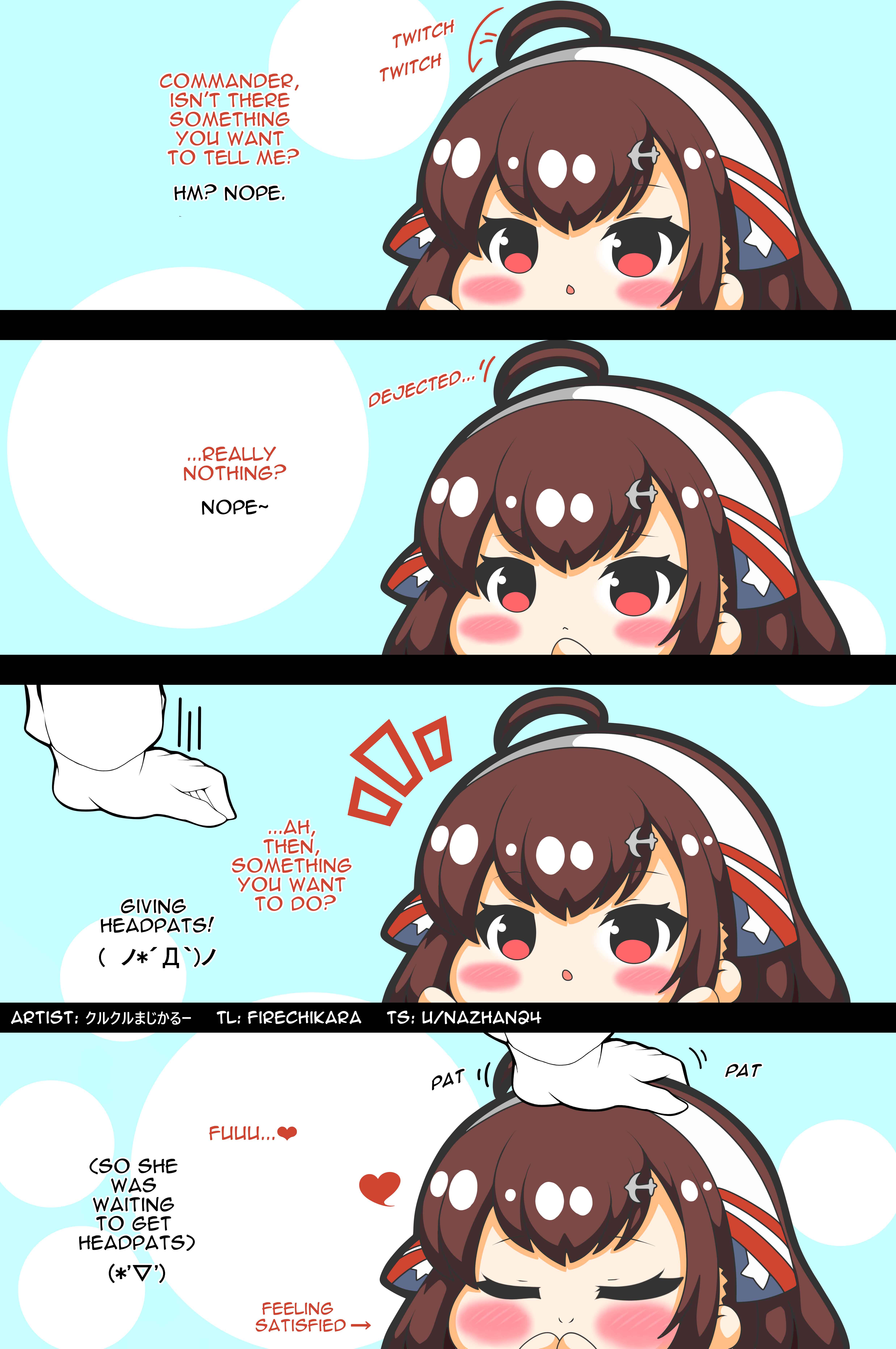 Page 1 Chapter 131 Azur Lane - Headpetting Shipgirls (Doujinshi)