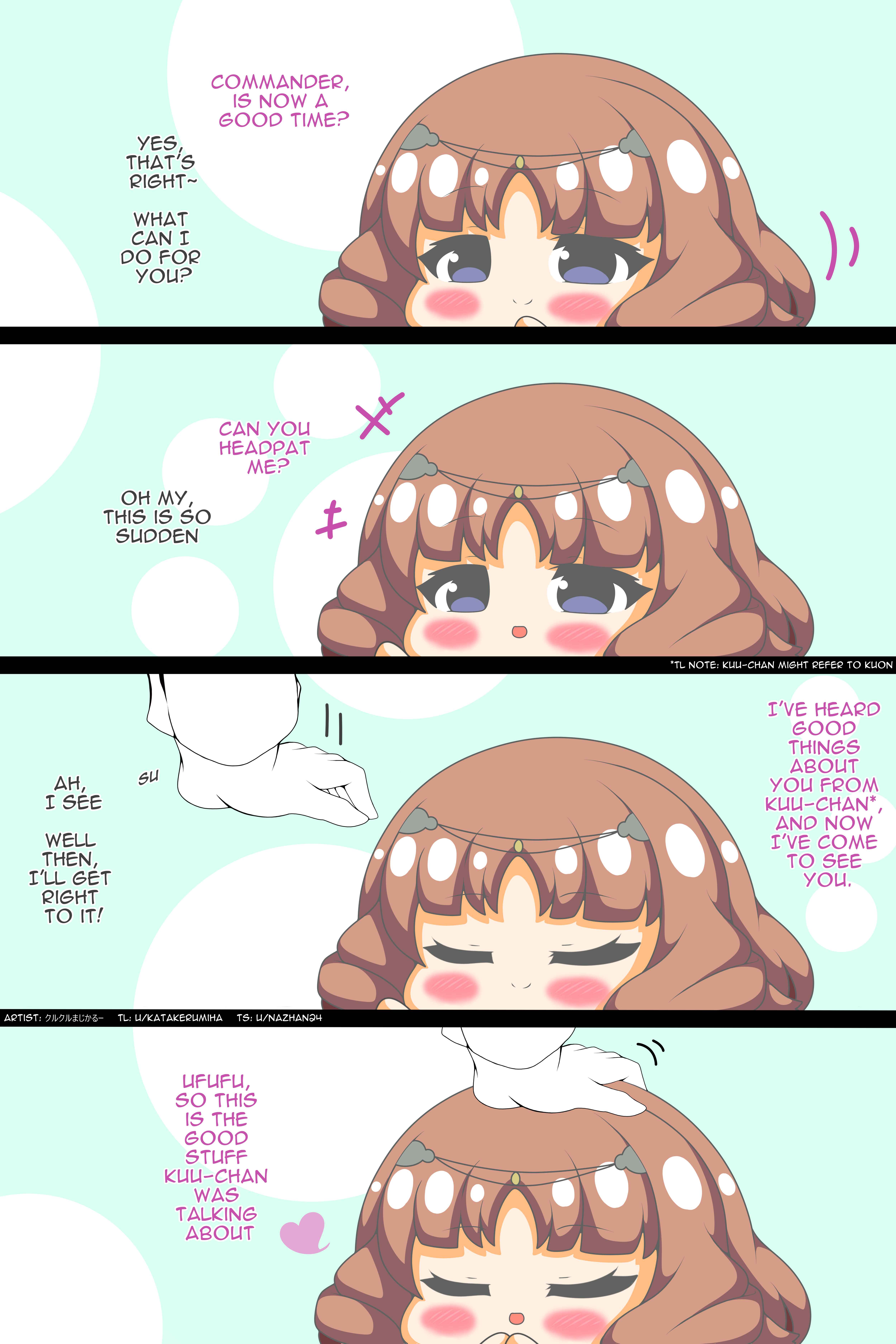 Page 1 Chapter 107 Azur Lane - Headpetting Shipgirls (Doujinshi)