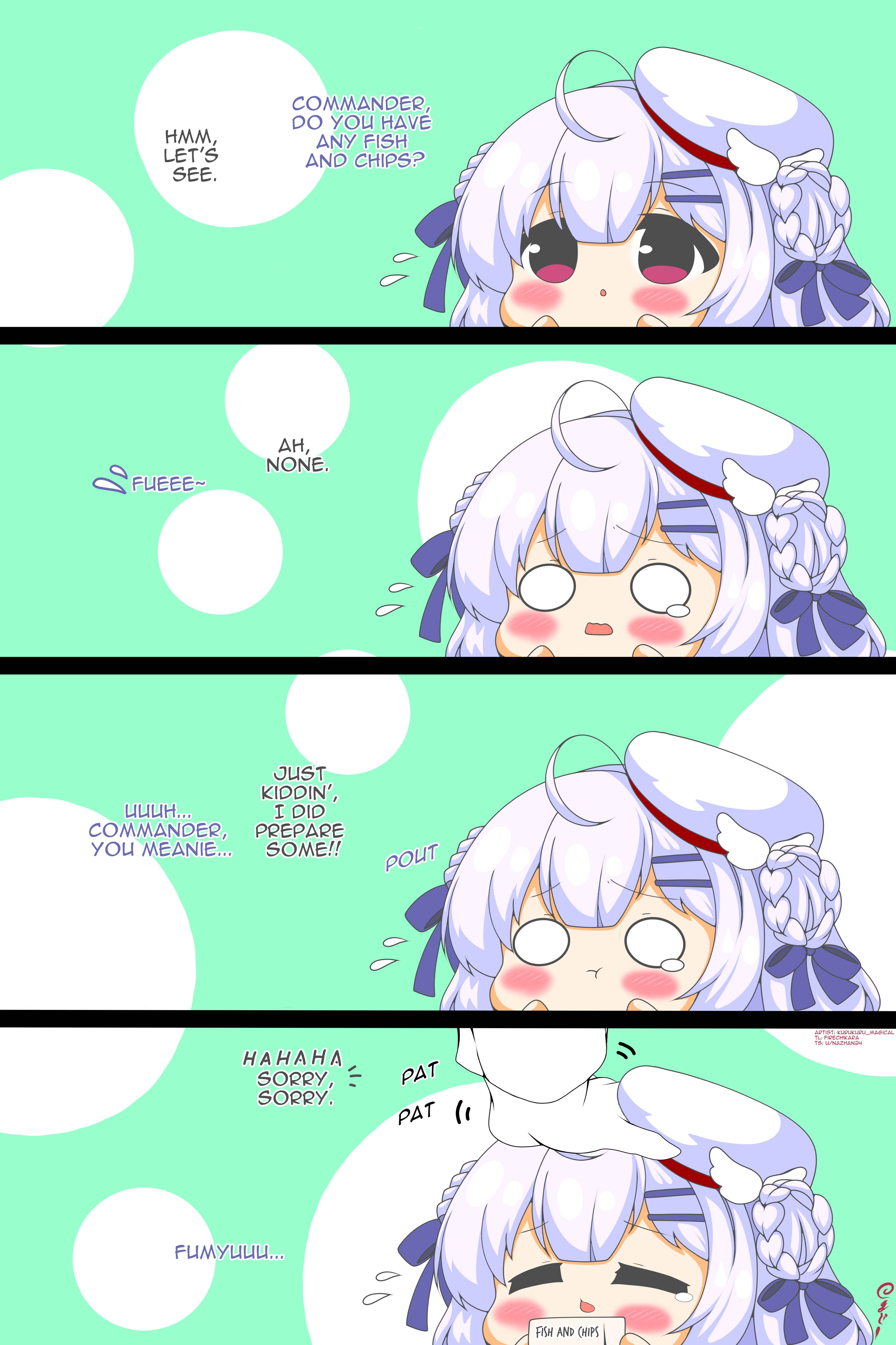 Page 1 Chapter 23 Azur Lane - Headpetting Shipgirls (Doujinshi)