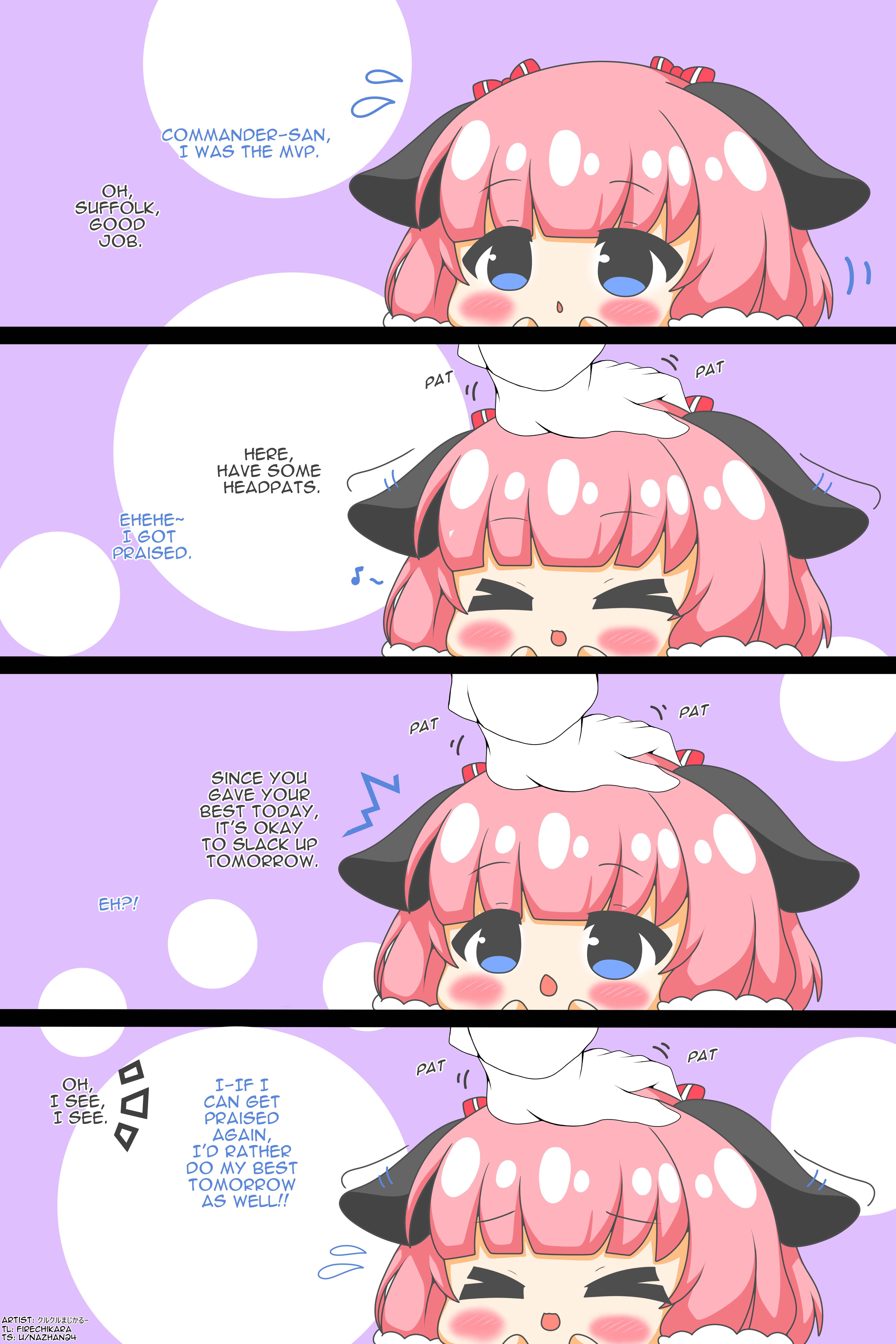 Page 1 Chapter 33 Azur Lane - Headpetting Shipgirls (Doujinshi)