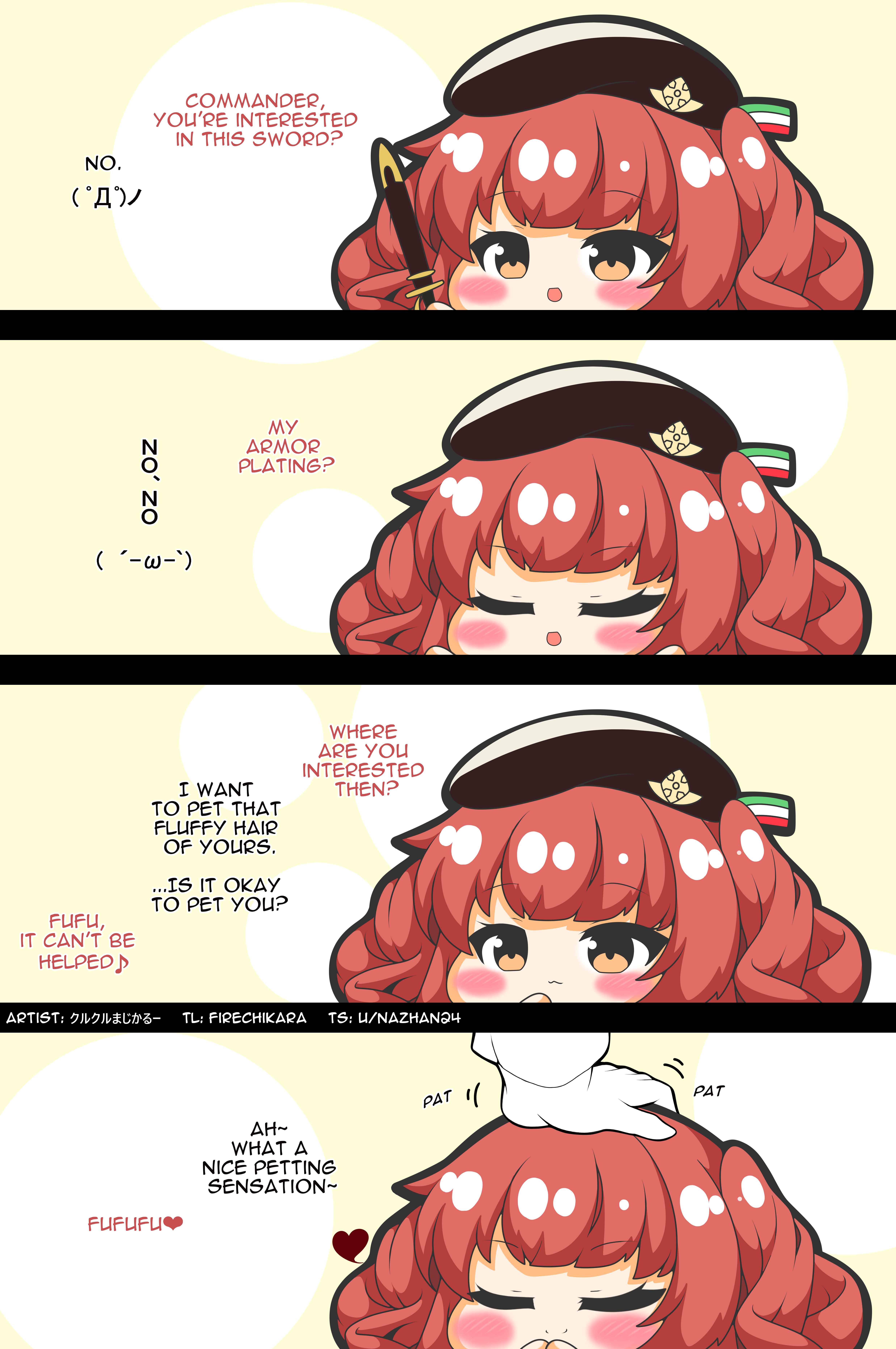 Page 1 Chapter 120 Azur Lane - Headpetting Shipgirls (Doujinshi)