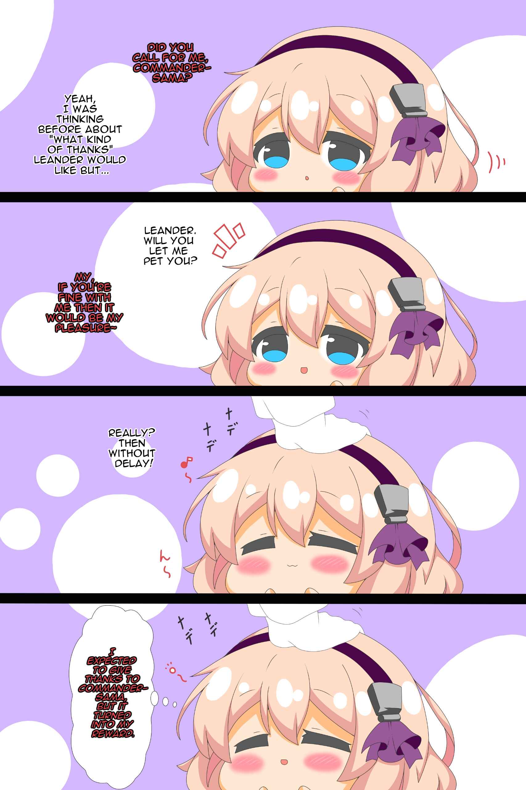 Page 1 Chapter 9 Azur Lane - Headpetting Shipgirls (Doujinshi)
