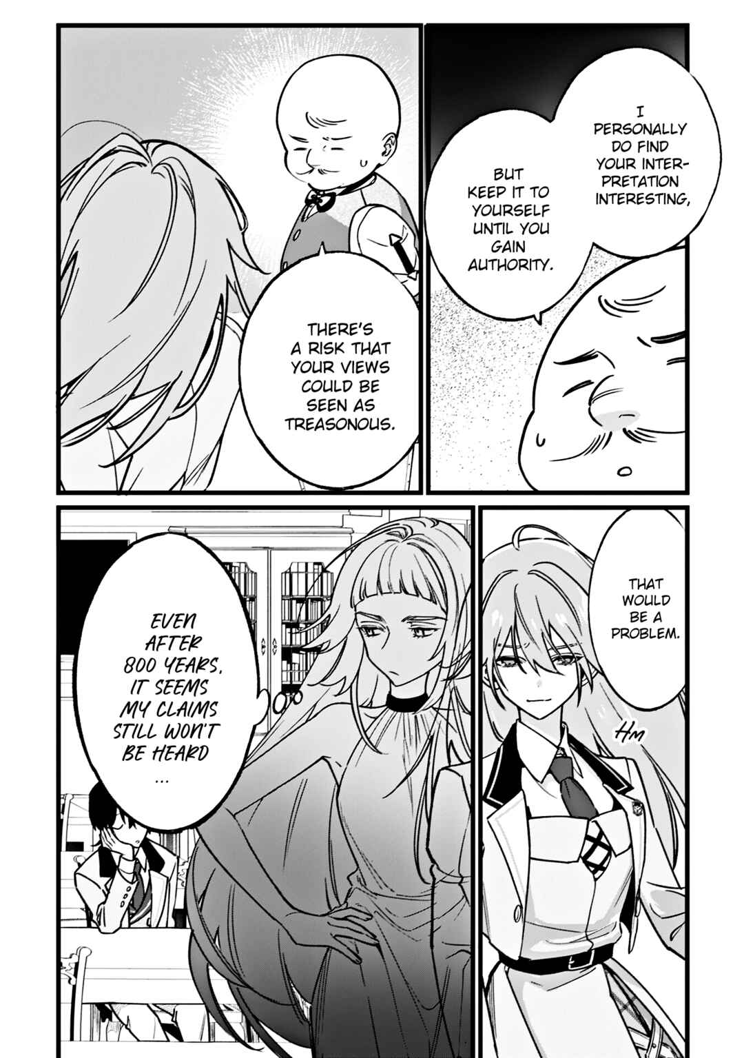 Page 7 Chapter 2 Doteihen Reijou ni Hyoui Shita 800-nen Mae no Akujo wa Hissori Seishun wo Tanoshinde Iru