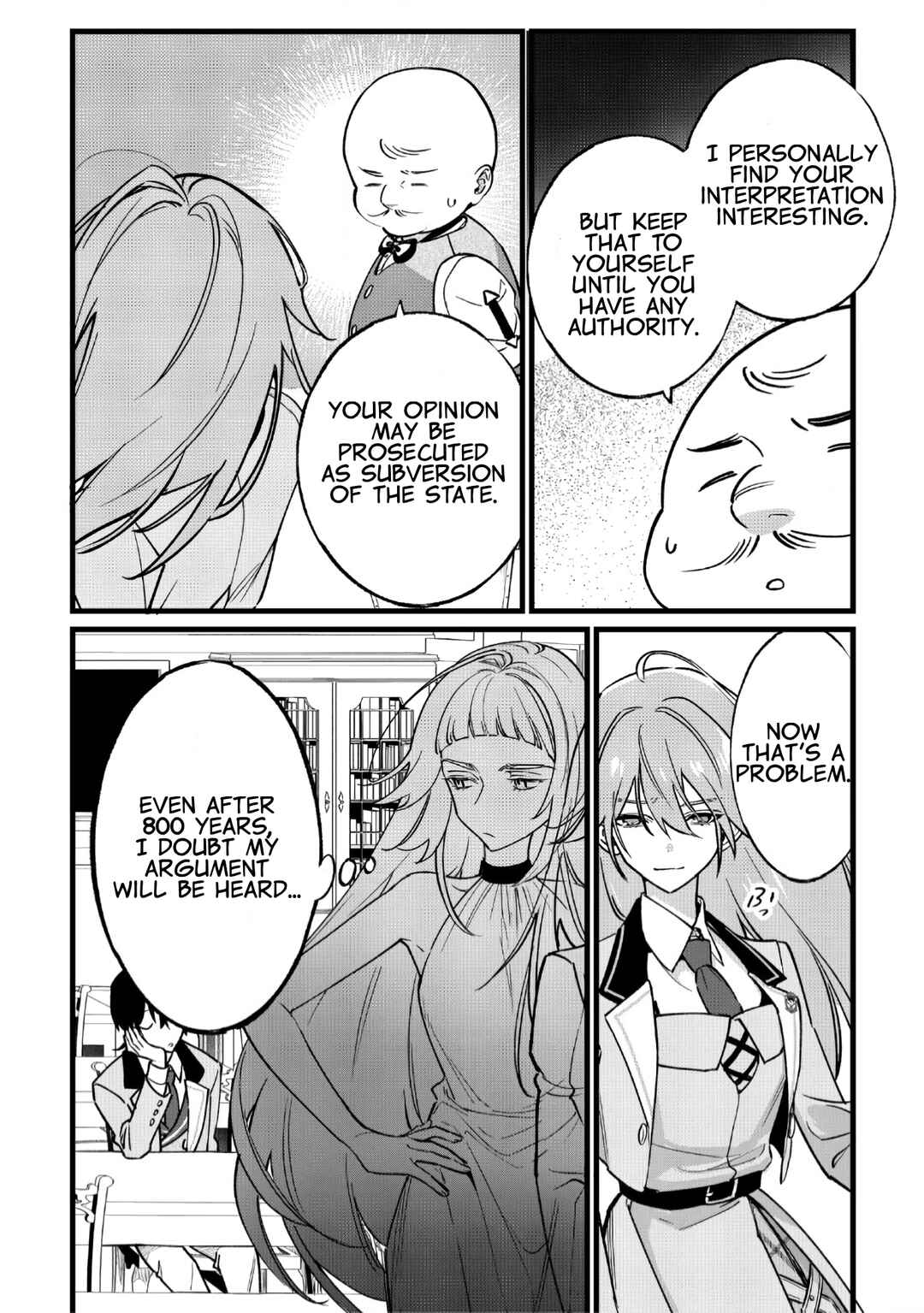Page 7 Chapter 2 Doteihen Reijou ni Hyoui Shita 800-nen Mae no Akujo wa Hissori Seishun wo Tanoshinde Iru
