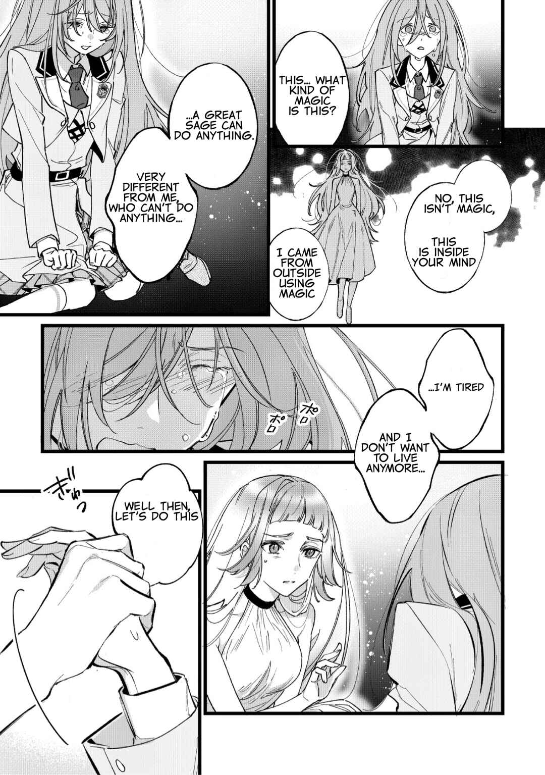 Page 13 Chapter 1 Doteihen Reijou ni Hyoui Shita 800-nen Mae no Akujo wa Hissori Seishun wo Tanoshinde Iru
