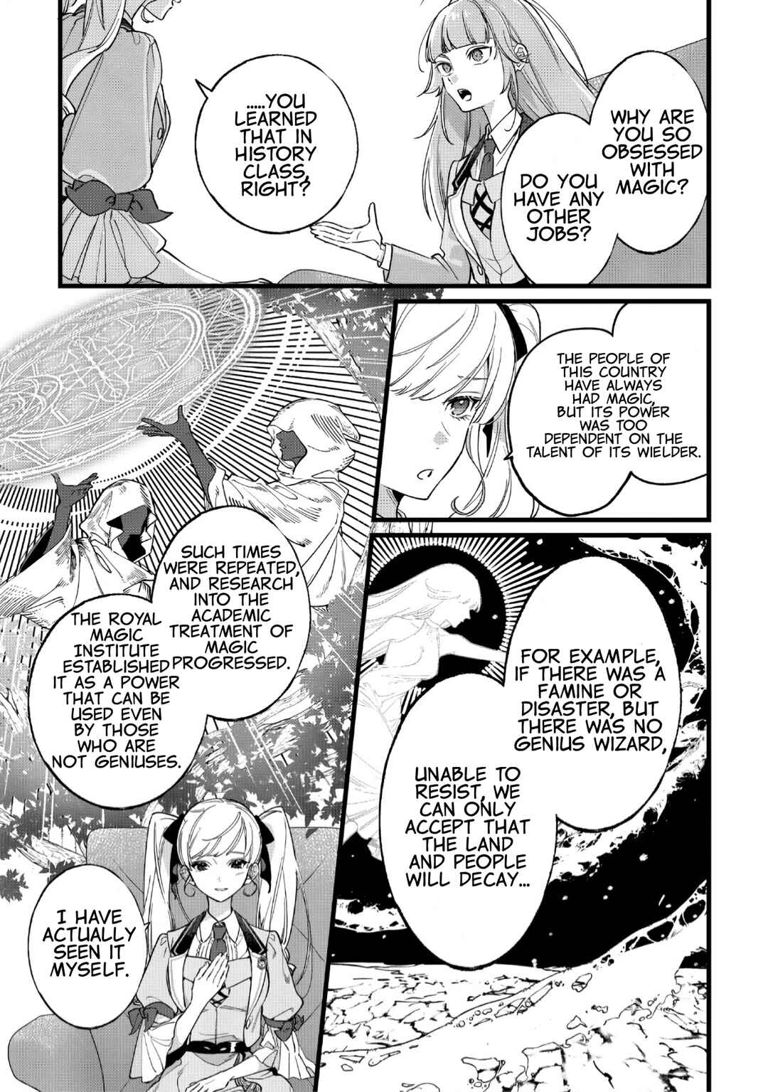 Page 12 Chapter 3 Doteihen Reijou ni Hyoui Shita 800-nen Mae no Akujo wa Hissori Seishun wo Tanoshinde Iru