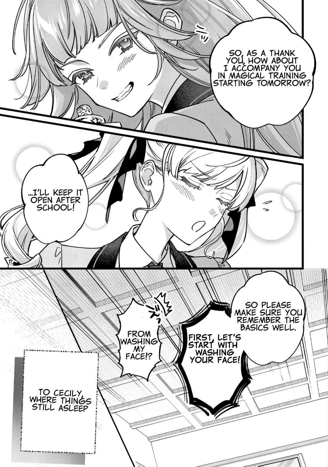 Page 22 Chapter 3 Doteihen Reijou ni Hyoui Shita 800-nen Mae no Akujo wa Hissori Seishun wo Tanoshinde Iru
