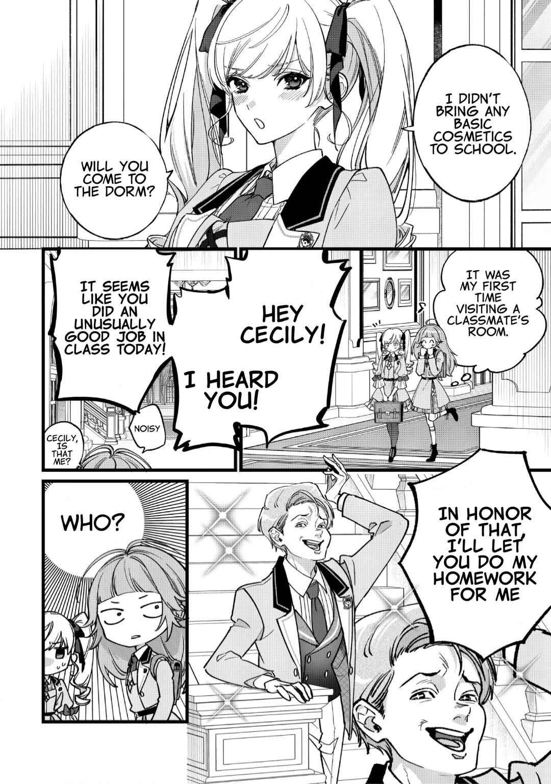 Page 3 Chapter 3 Doteihen Reijou ni Hyoui Shita 800-nen Mae no Akujo wa Hissori Seishun wo Tanoshinde Iru