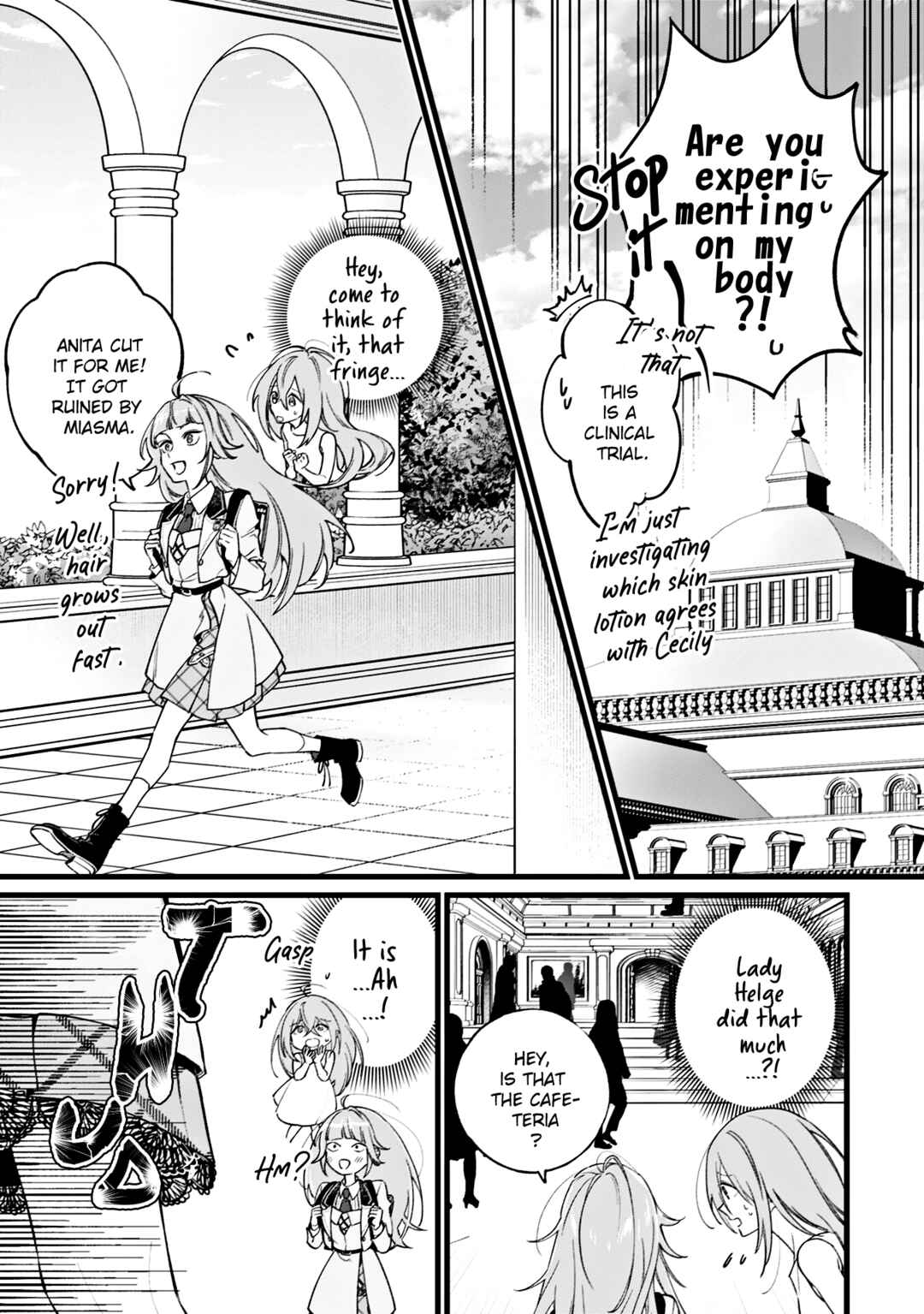 Page 11 Chapter 4 Doteihen Reijou ni Hyoui Shita 800-nen Mae no Akujo wa Hissori Seishun wo Tanoshinde Iru