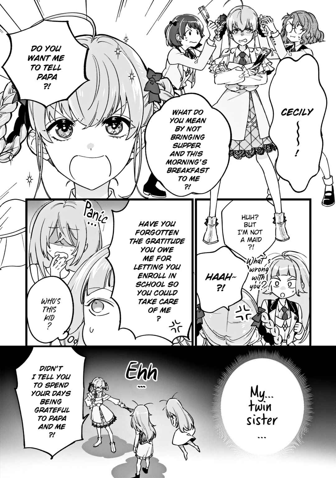 Page 12 Chapter 4 Doteihen Reijou ni Hyoui Shita 800-nen Mae no Akujo wa Hissori Seishun wo Tanoshinde Iru