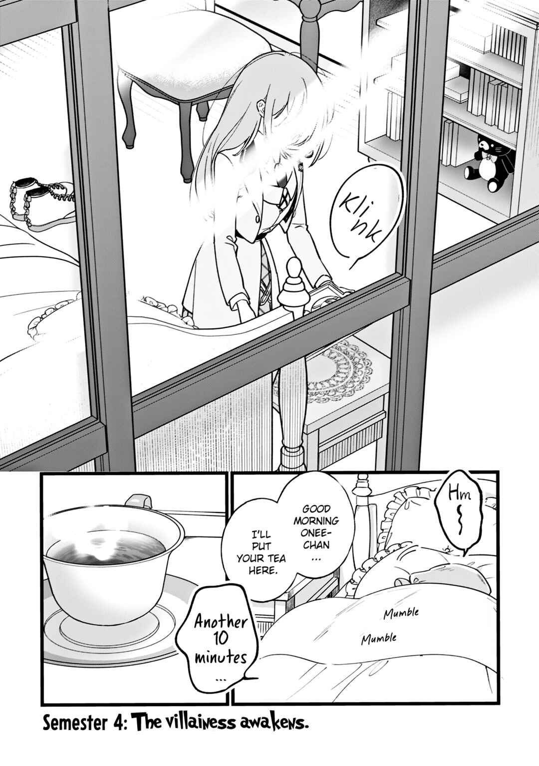 Page 3 Chapter 4 Doteihen Reijou ni Hyoui Shita 800-nen Mae no Akujo wa Hissori Seishun wo Tanoshinde Iru