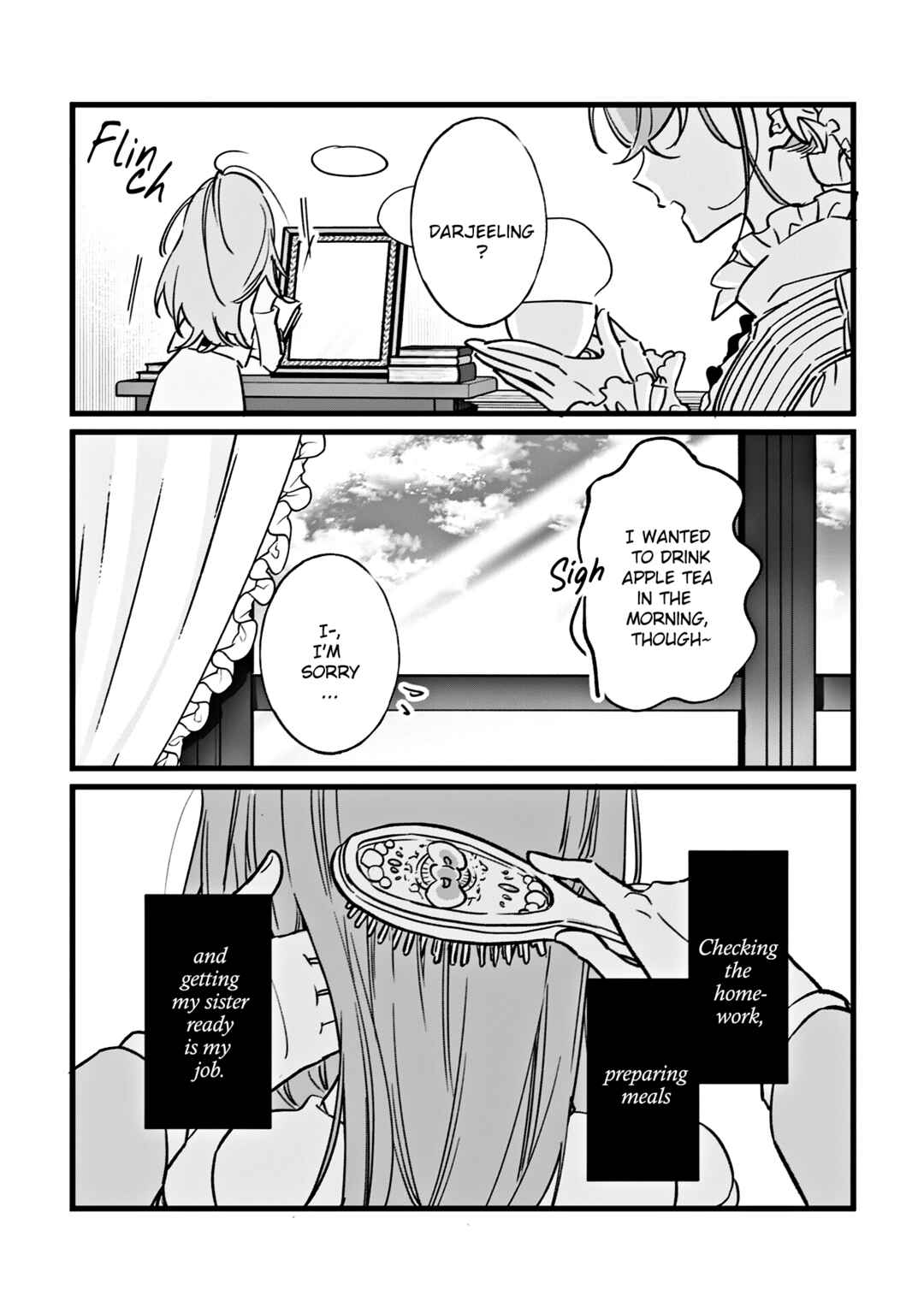 Page 4 Chapter 4 Doteihen Reijou ni Hyoui Shita 800-nen Mae no Akujo wa Hissori Seishun wo Tanoshinde Iru