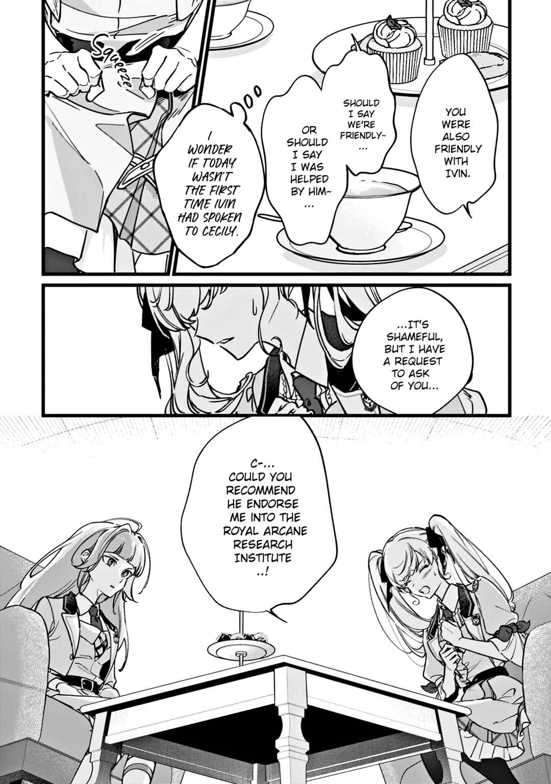 Page 14 Chapter 3 Doteihen Reijou ni Hyoui Shita 800-nen Mae no Akujo wa Hissori Seishun wo Tanoshinde Iru
