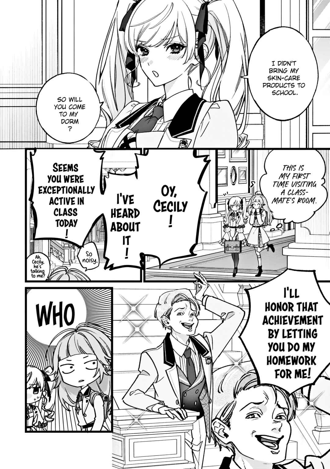 Page 3 Chapter 3 Doteihen Reijou ni Hyoui Shita 800-nen Mae no Akujo wa Hissori Seishun wo Tanoshinde Iru