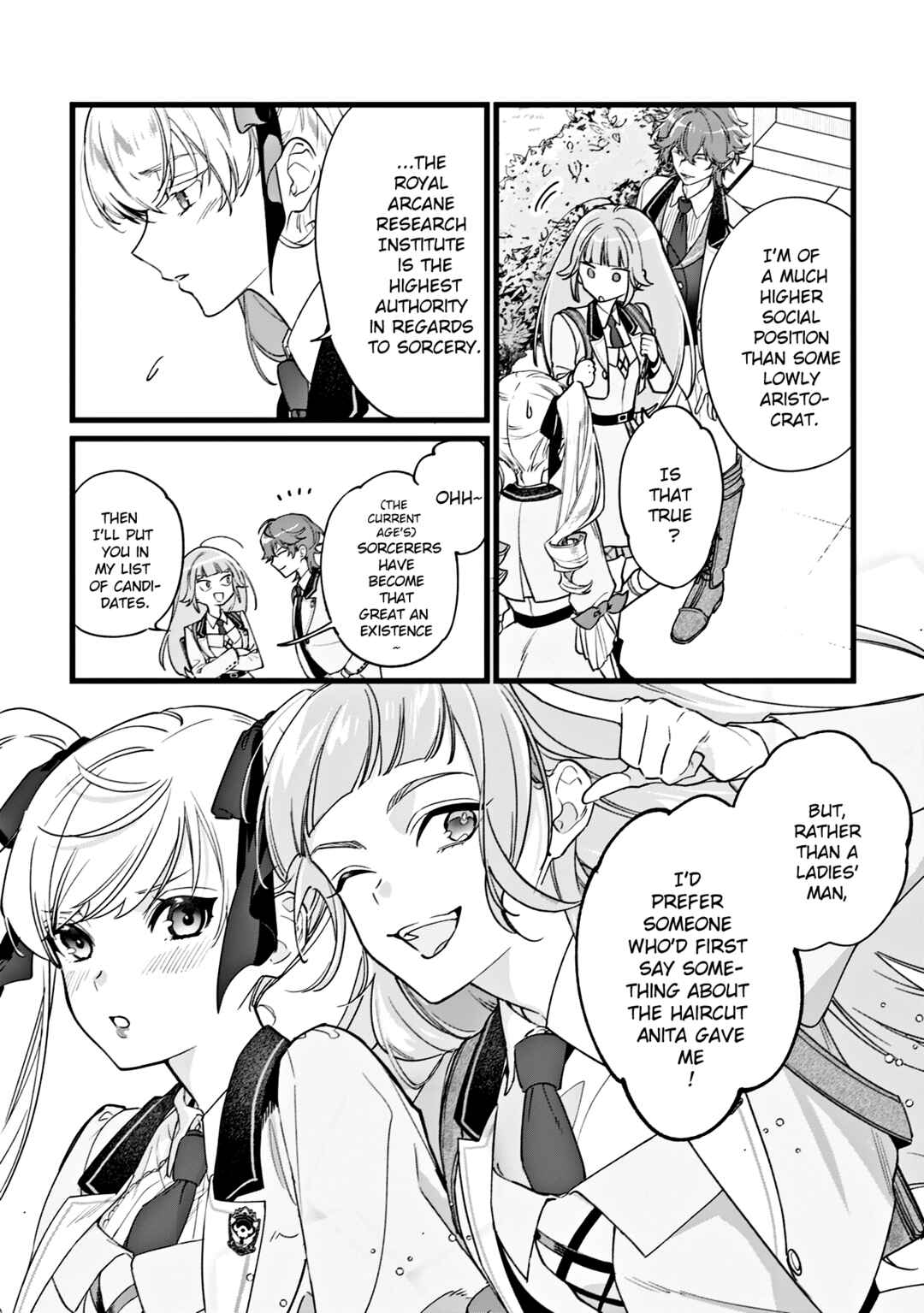 Page 8 Chapter 3 Doteihen Reijou ni Hyoui Shita 800-nen Mae no Akujo wa Hissori Seishun wo Tanoshinde Iru