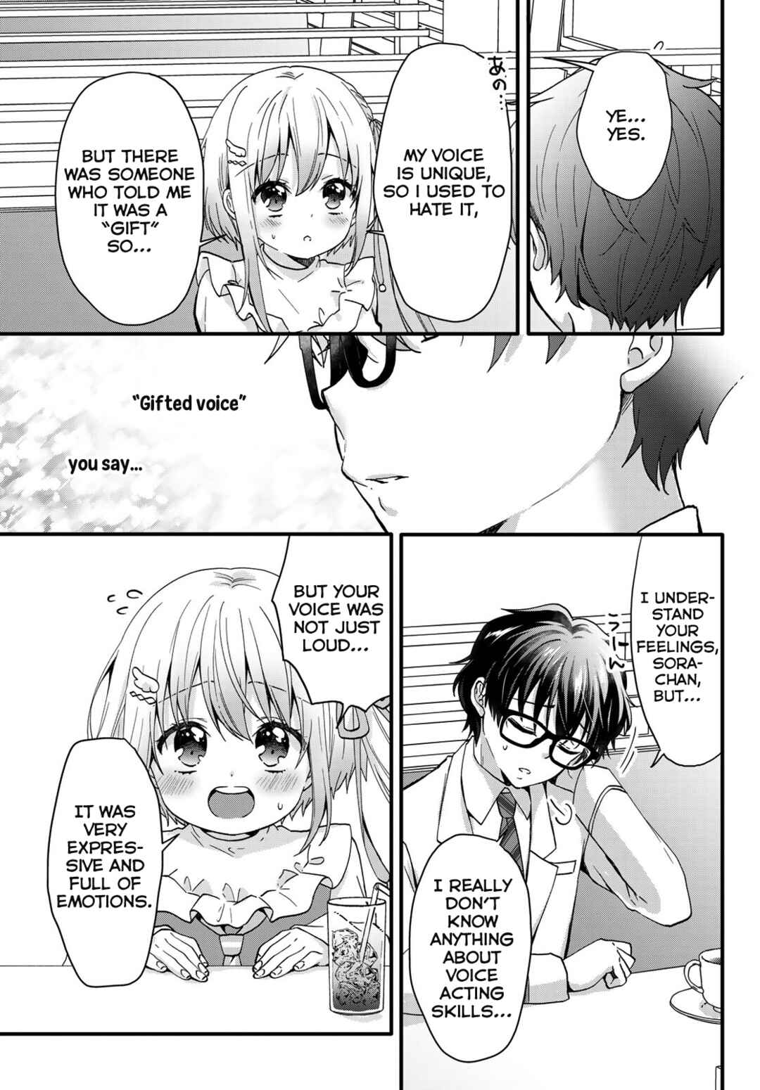 Page 14 Chapter 2 Chiisana Kimi to, Koe wo Tooku ni