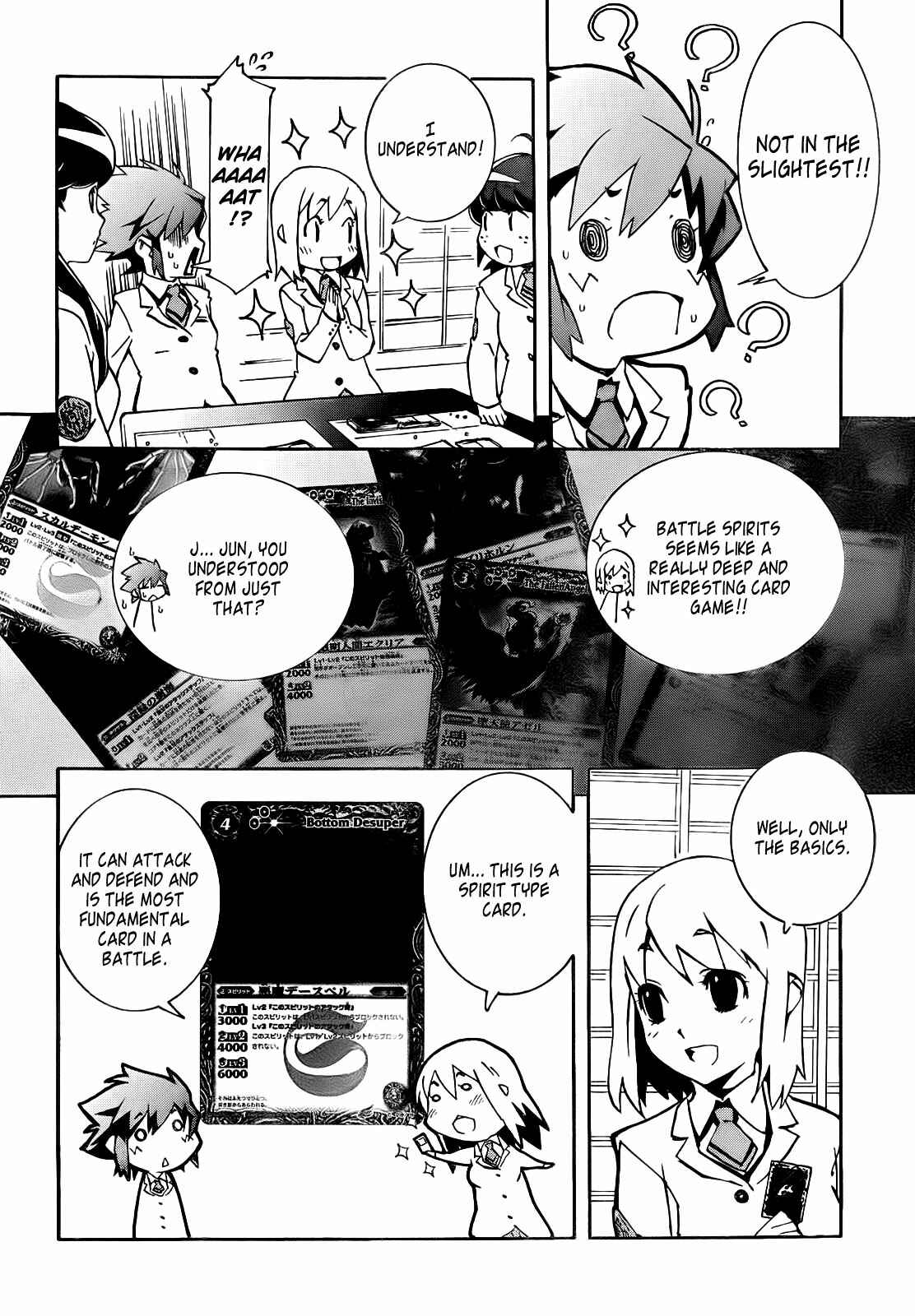 Page 13 Chapter 2 Batosupi!: Watashi-tachi Battle Spirits-bu desu ☆