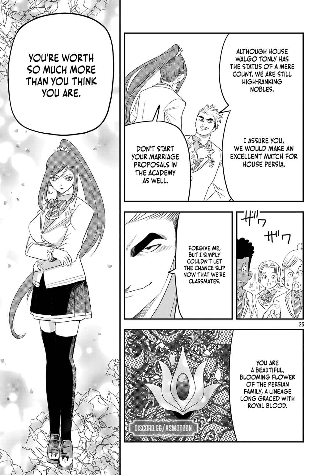 Page 28 Chapter 6 Hametsu Flag Kaihi no Tame Yamaoku e Hikikomotteita Saikyou no Akuyaku wa, Tasuketa Heroine ni Yotte Omotebutai e Tatasareru